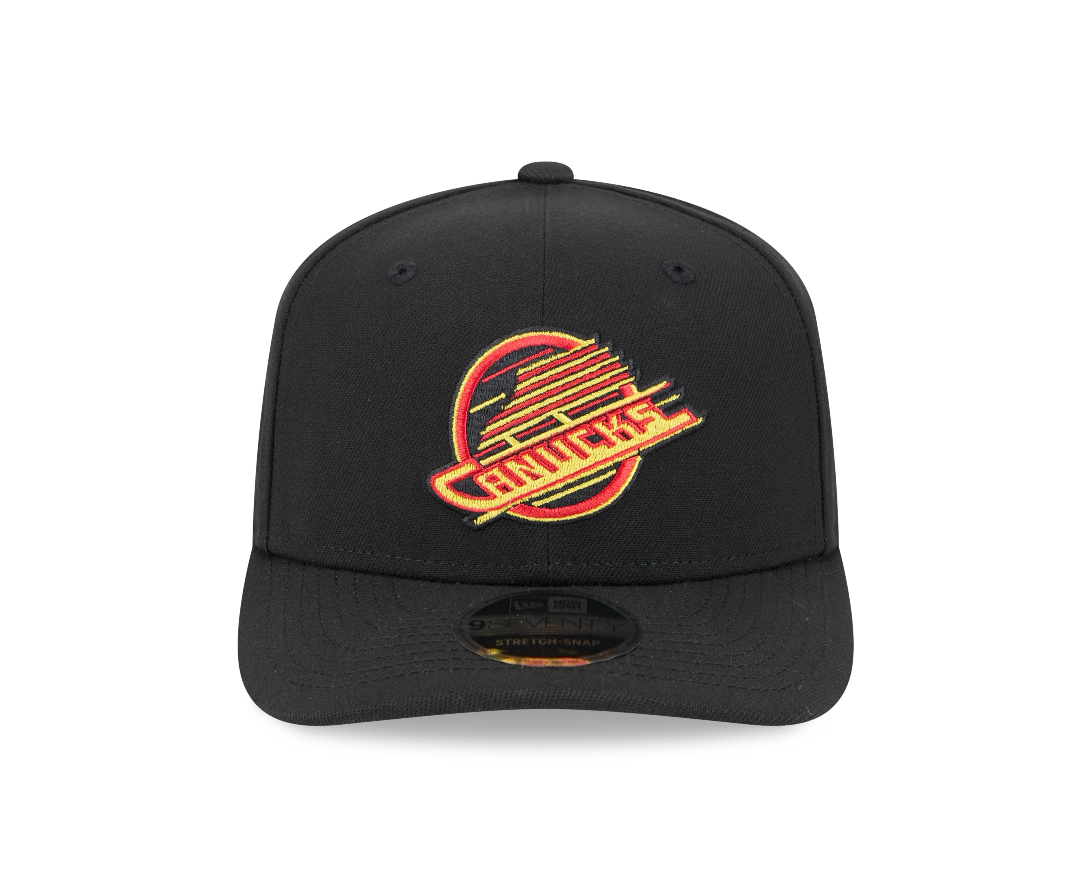 Vancouver Canucks NHL New Era Men's Black 9Seventy Team Color Snapback Hat