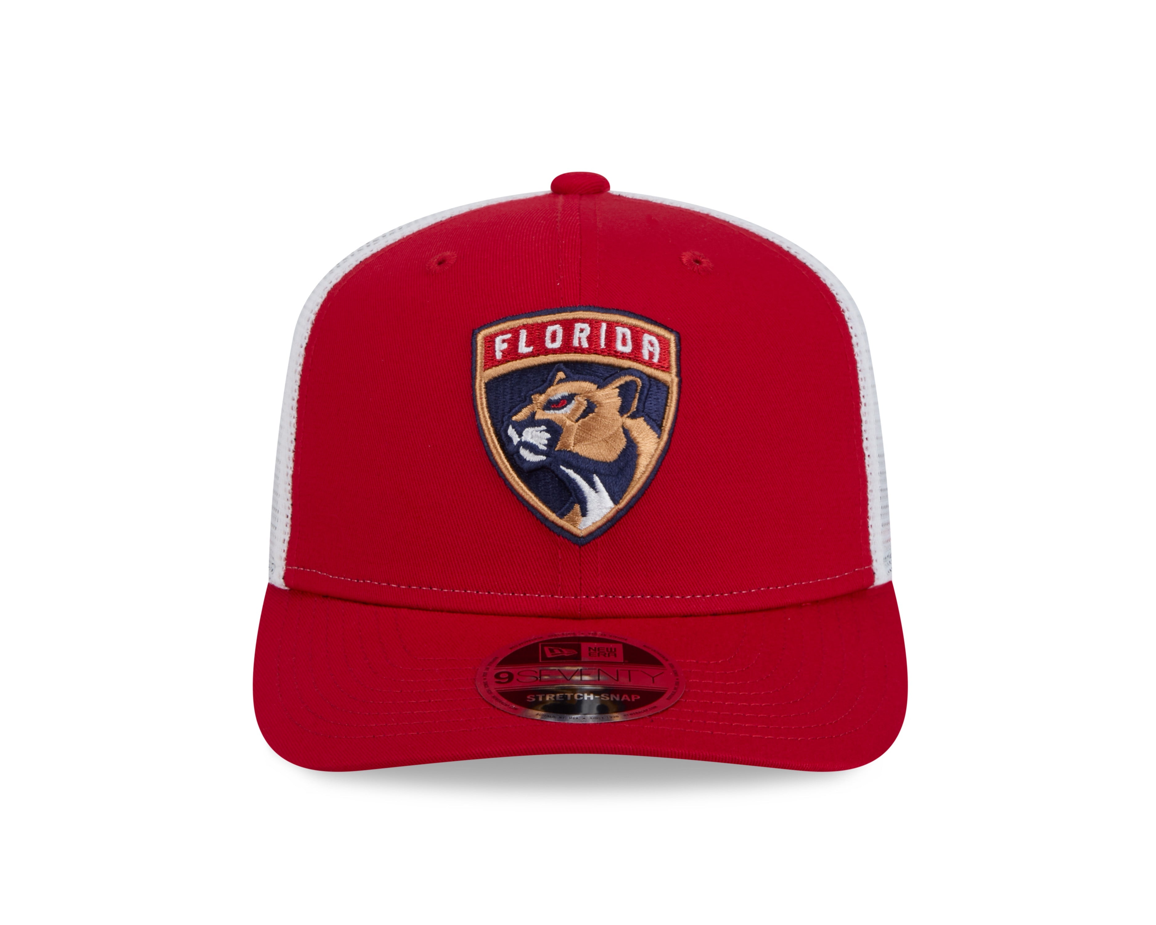 Florida Panthers NHL New Era Men's Red 9Seventy Trucker Snapback Hat