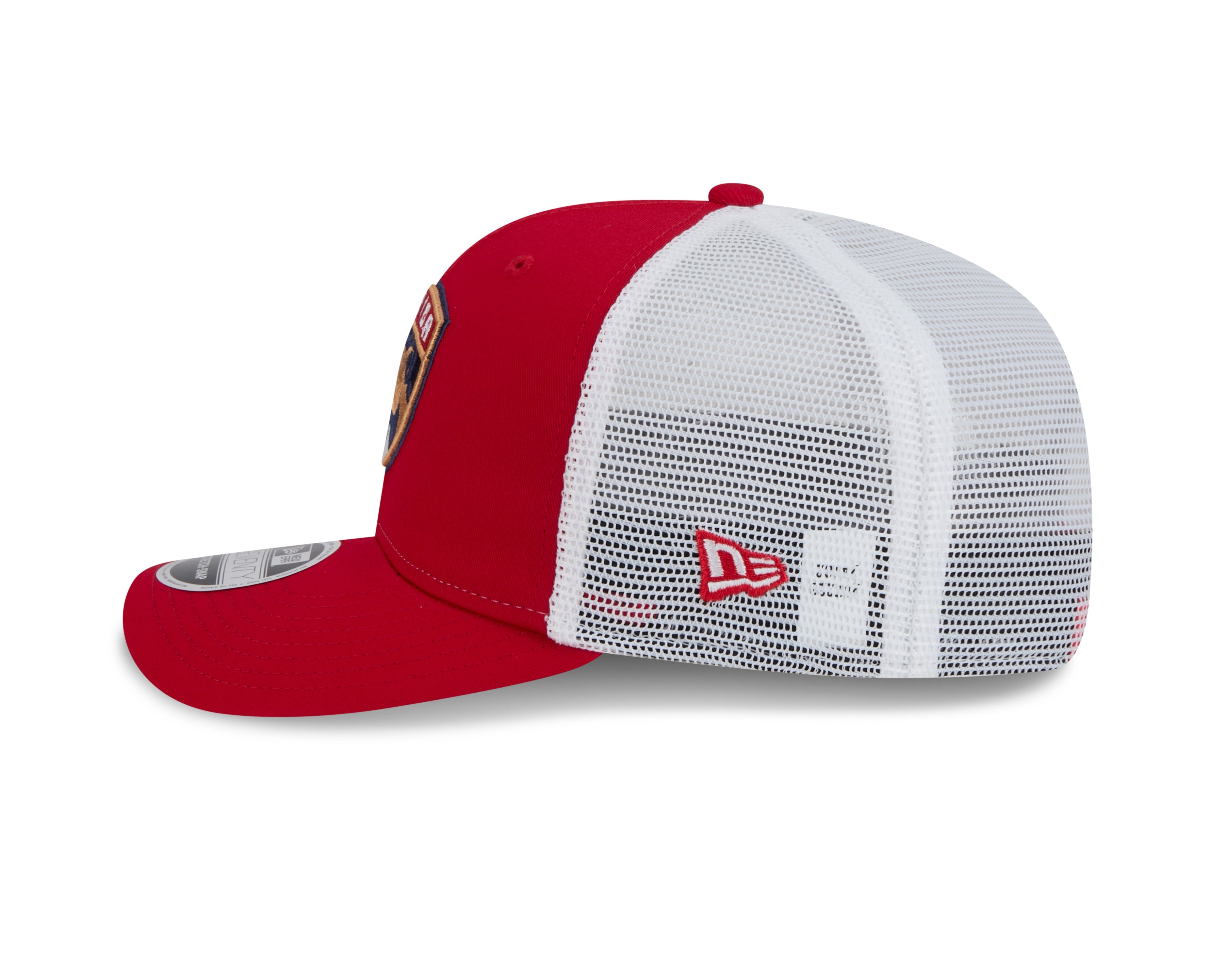 Florida Panthers NHL New Era Men's Red 9Seventy Trucker Snapback Hat