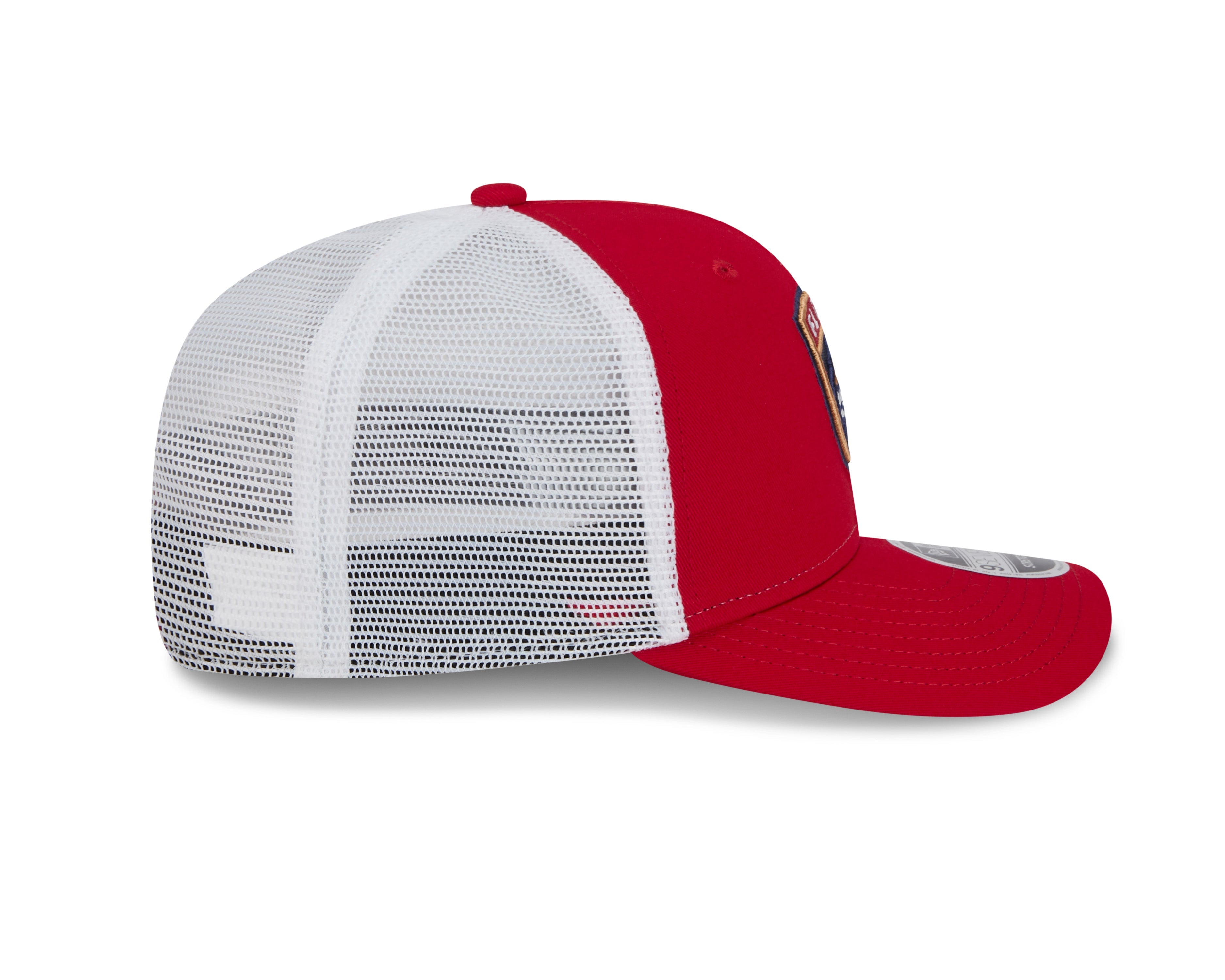 Florida Panthers NHL New Era Men's Red 9Seventy Trucker Snapback Hat