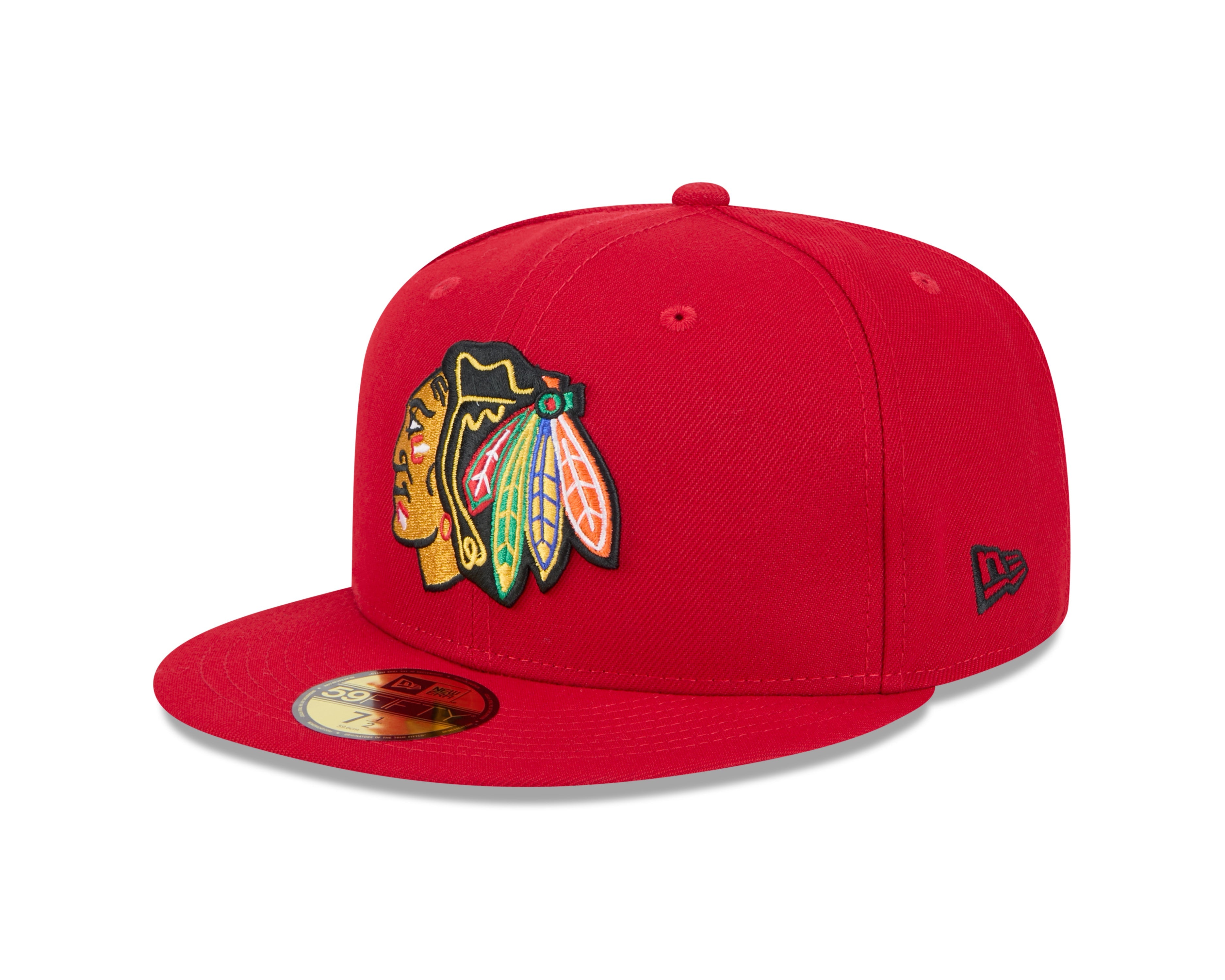 Chicago Blackhawks NHL New Era Men's Red 59Fifty Core Fitted Hat