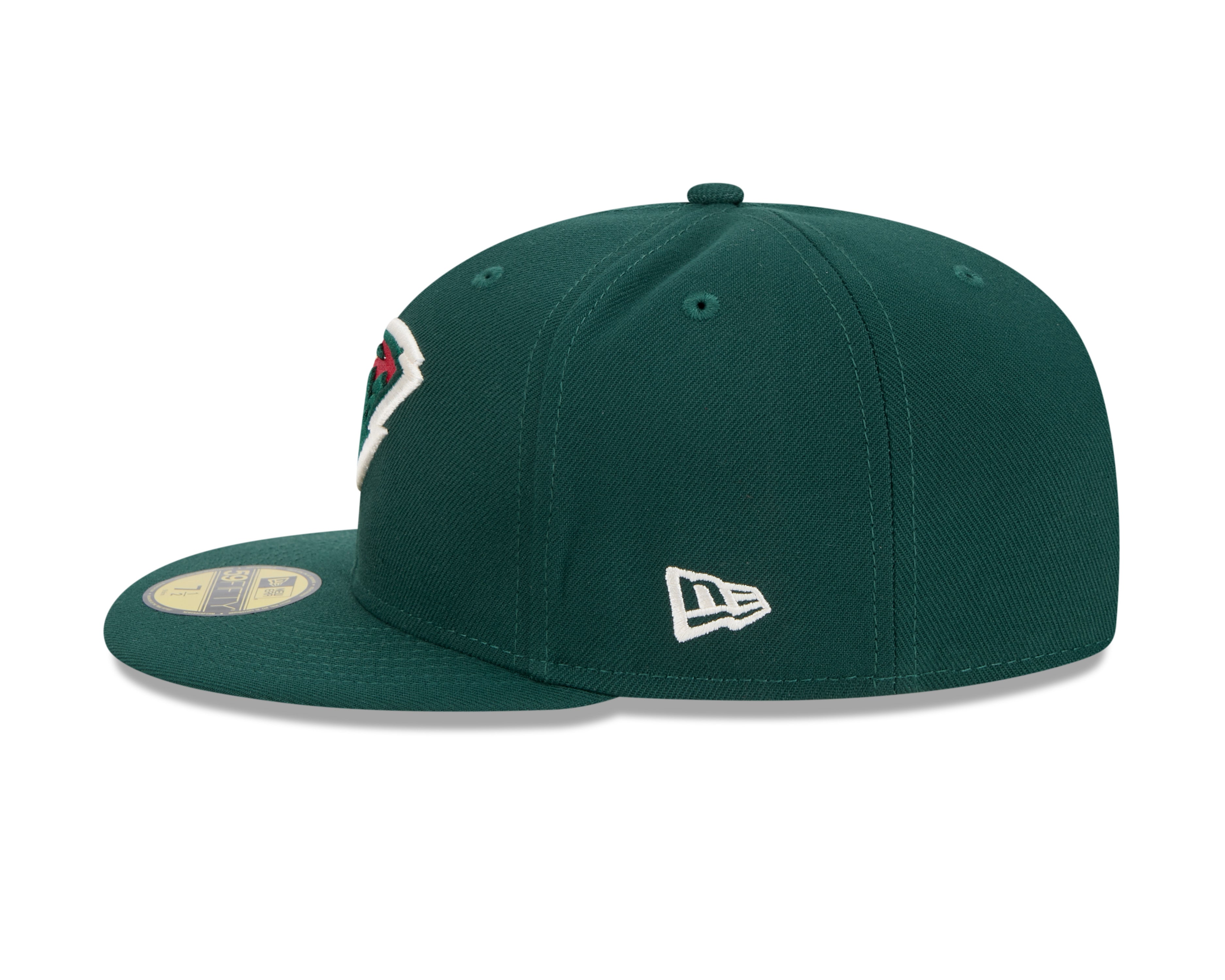 Casquette Minnesota Wild NHL New Era 59Fifty Core ajustée pour homme, vert forêt