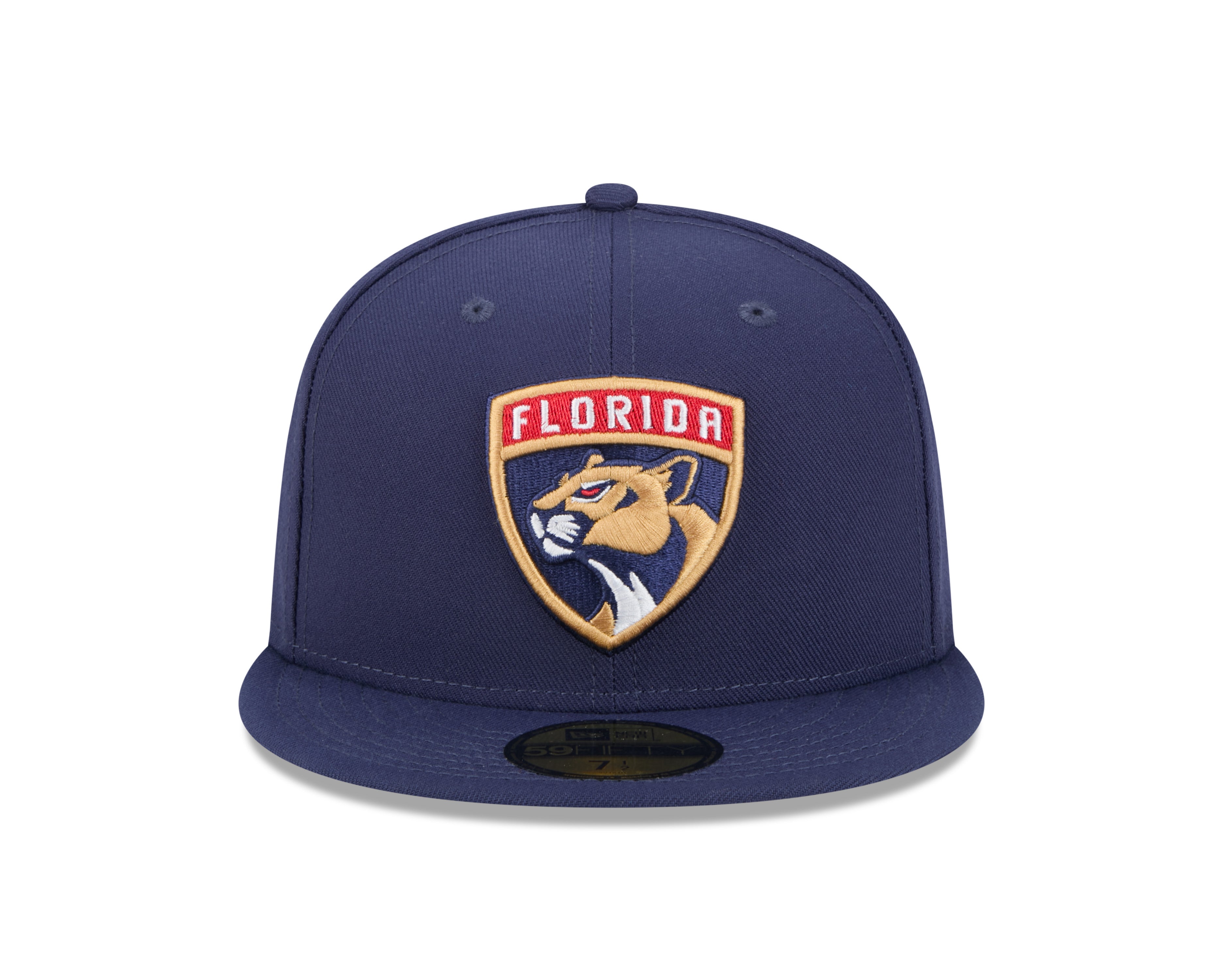 Florida Panthers NHL New Era Men's Navy 59Fifty Core Fitted Hat