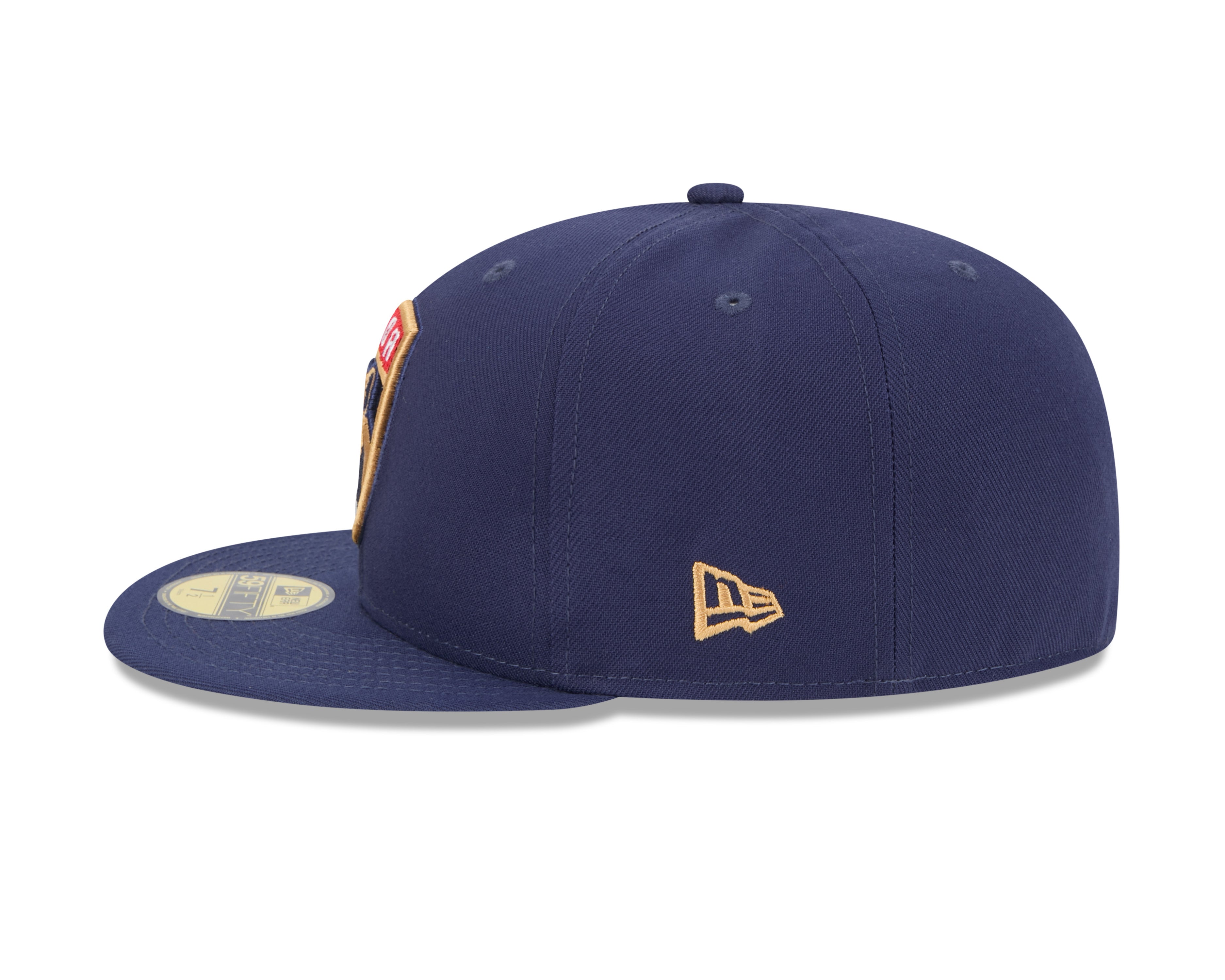 Florida Panthers NHL New Era Men's Navy 59Fifty Core Fitted Hat
