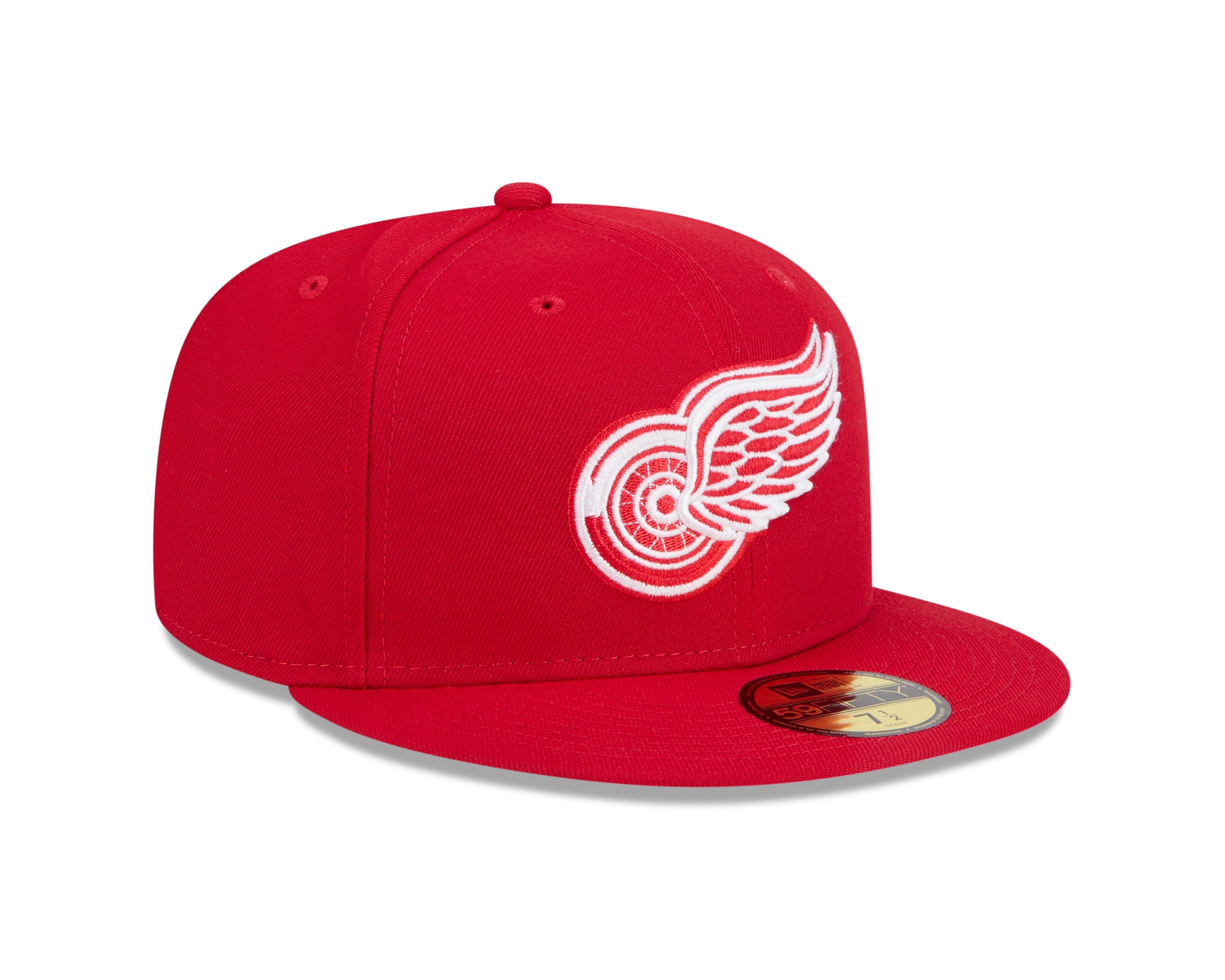 Detroit Red Wings NHL New Era Men's Red 59Fifty Core Fitted Hat