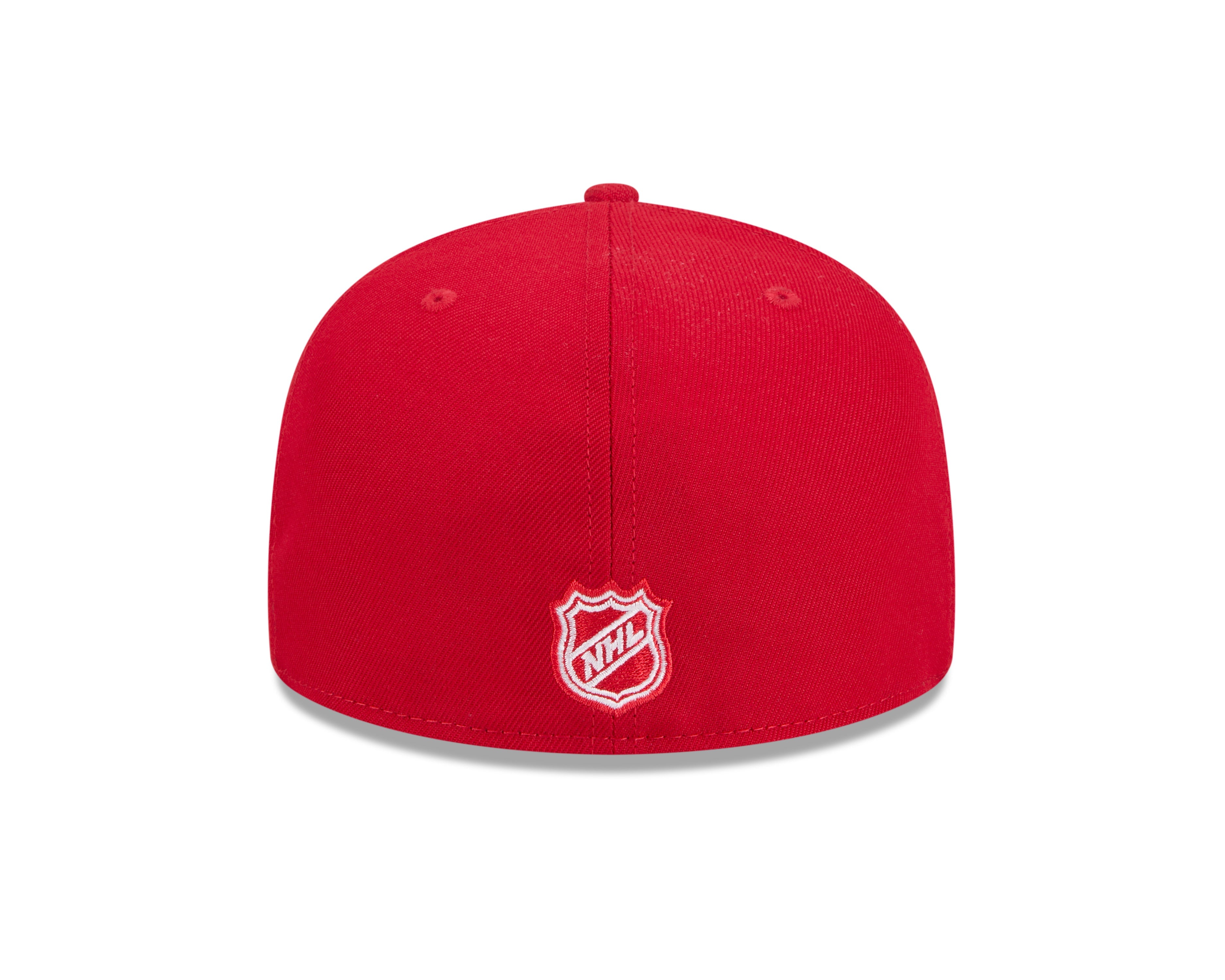 Casquette ajustée 59FIFTY Core rouge New Era pour homme de la NHL des Red Wings de Detroit