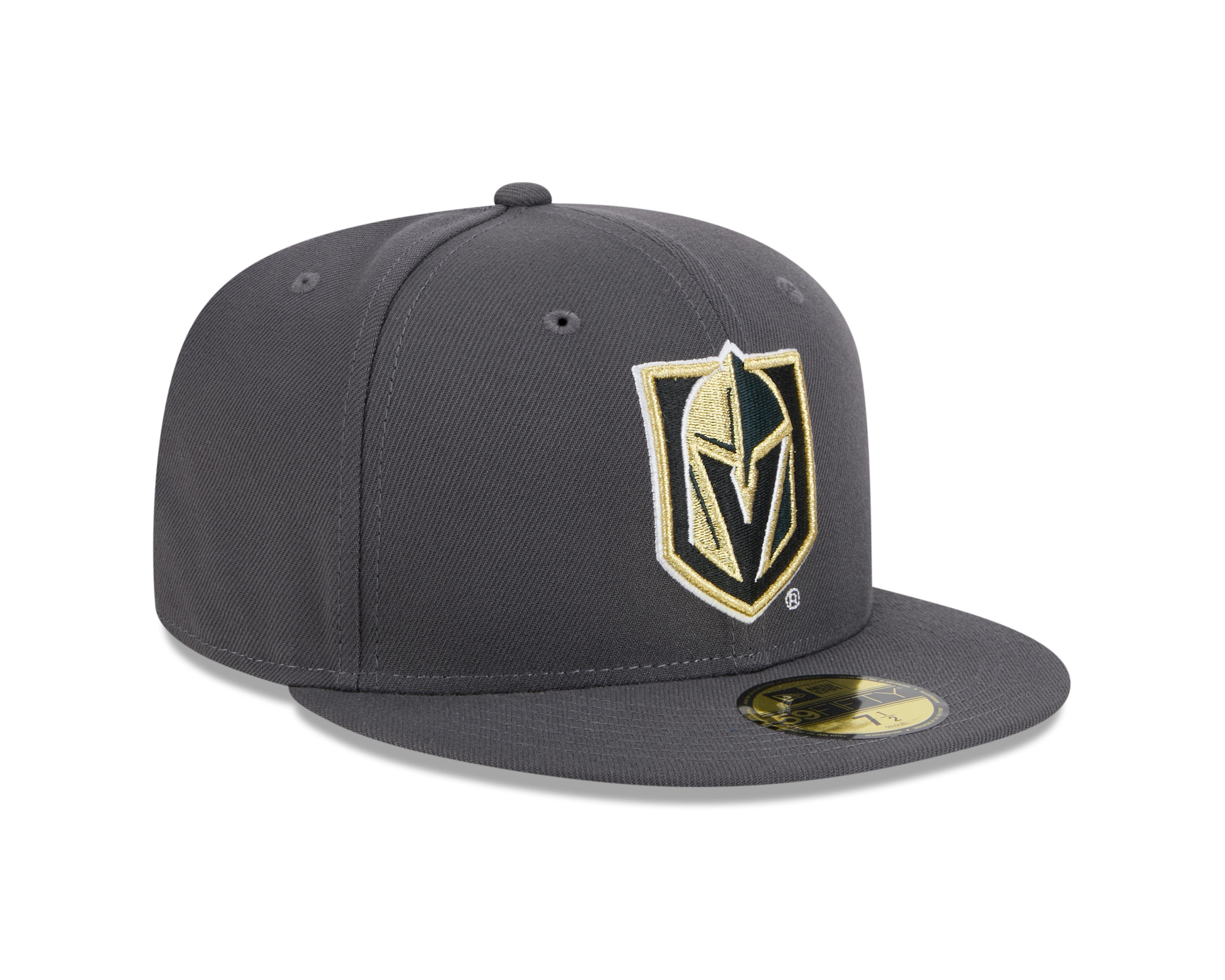 Vegas Golden Knights NHL New Era Men's Grey 59Fifty Core Fitted Hat