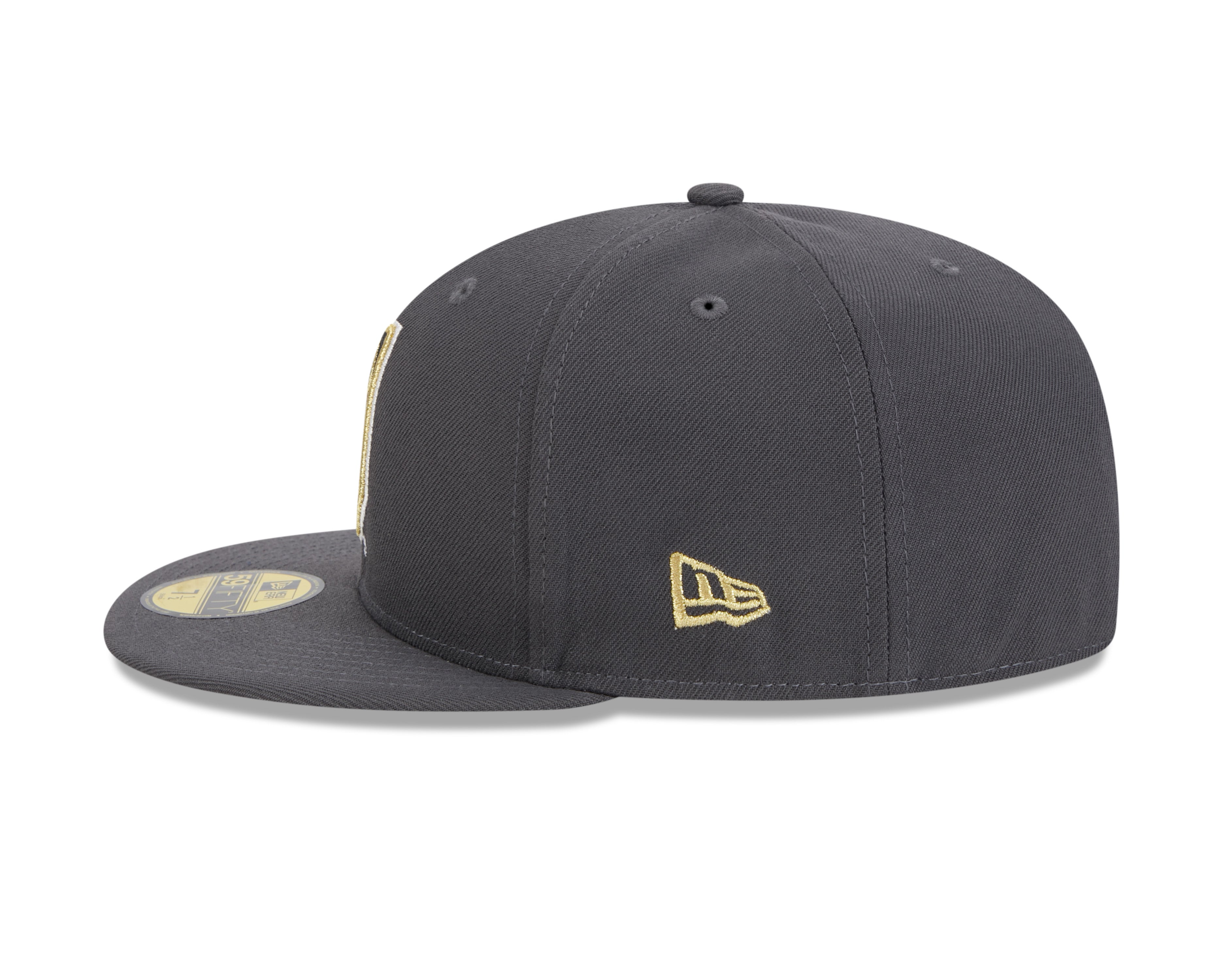 Vegas Golden Knights NHL New Era Men's Grey 59Fifty Core Fitted Hat