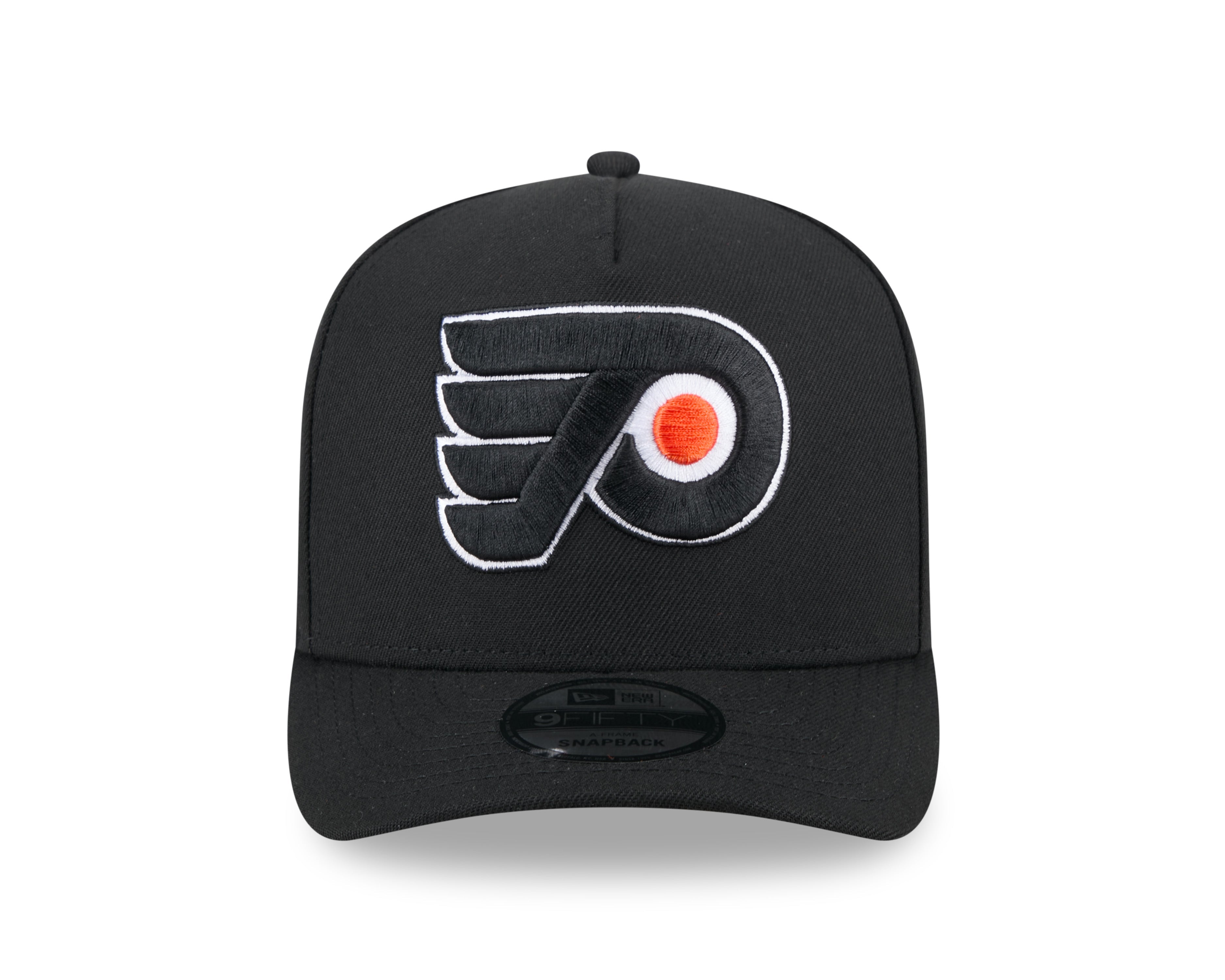 Philadelphia Flyers NHL New Era Men's Black 9Fifty A-Frame Snapback