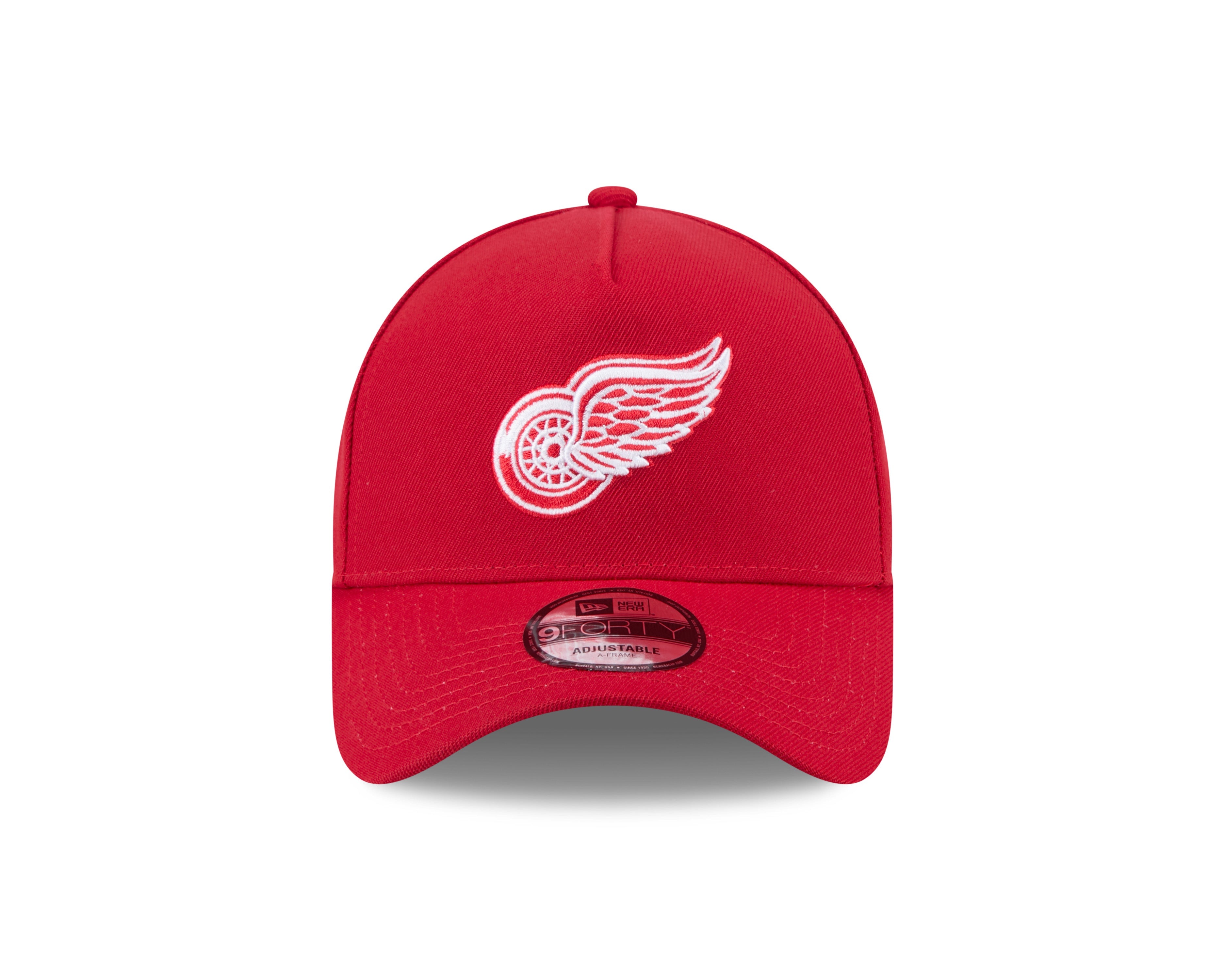 Detroit Red Wings NHL New Era Men's Red 9Forty A-Frame Snapback
