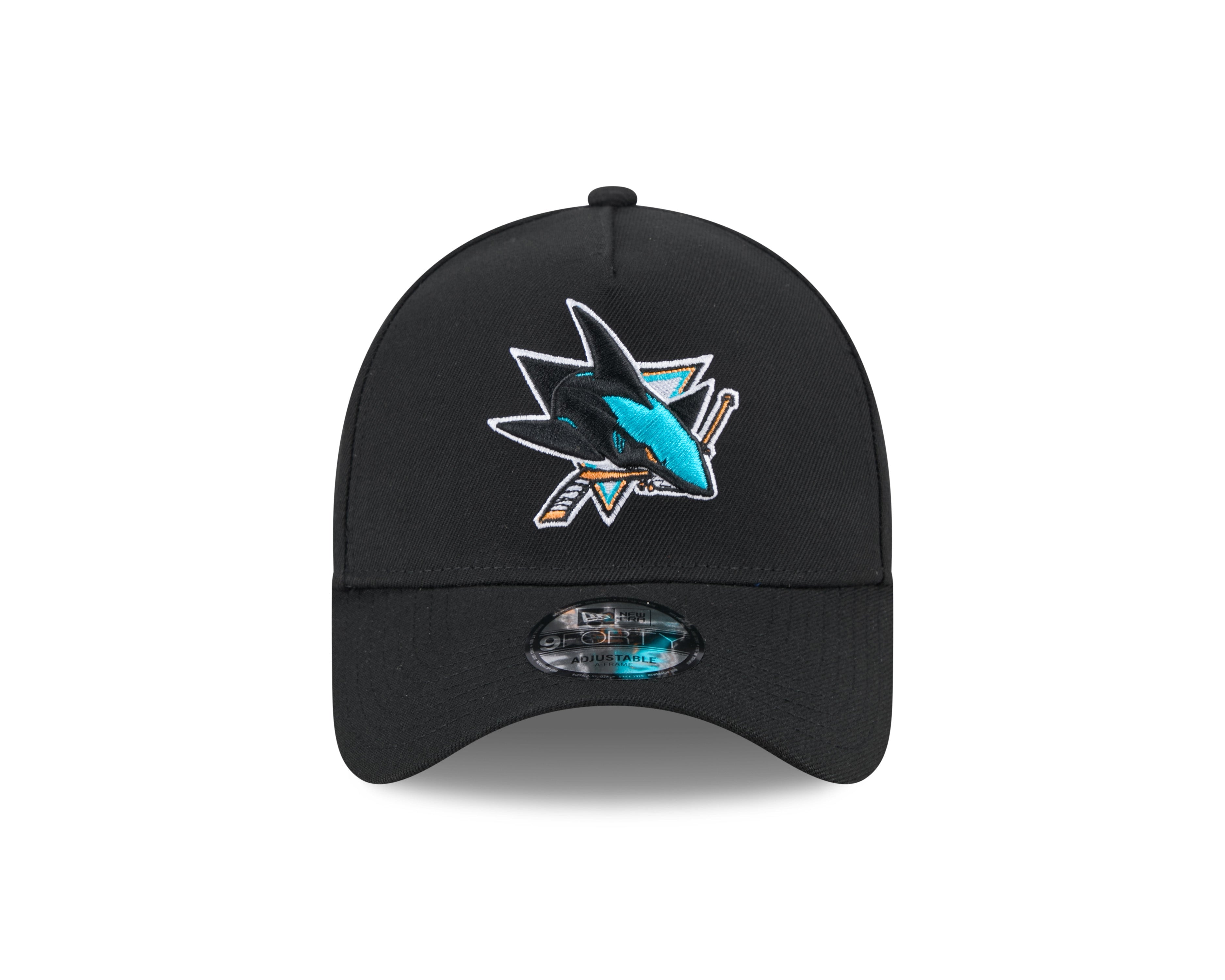 San Jose Sharks NHL New Era Men's Black 9Forty A-Frame Snapback