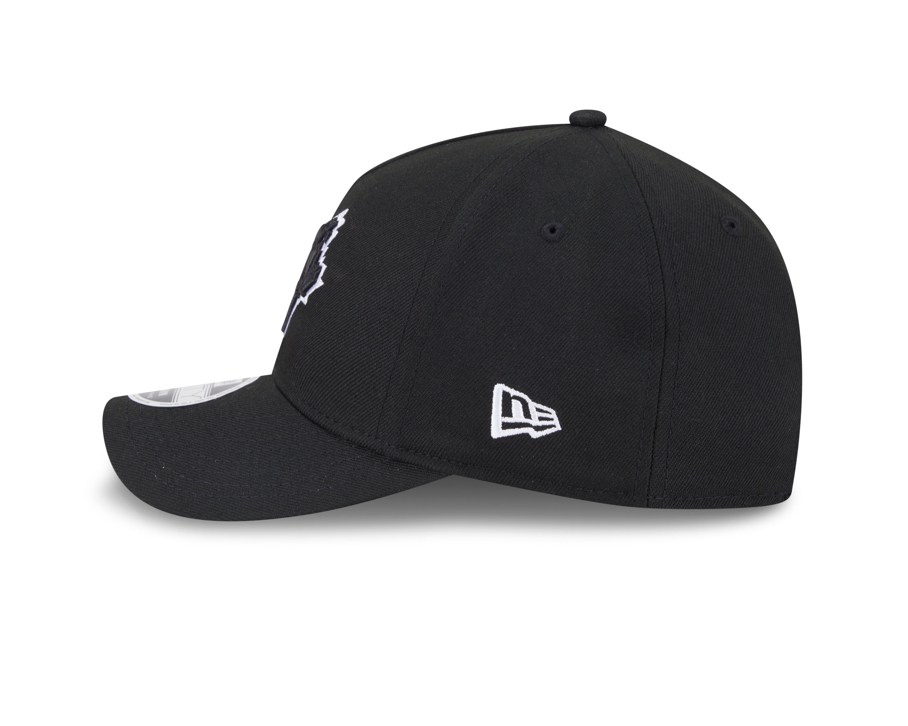 Toronto Blue Jays MLB New Era Men's Black White 9Forty A-Frame Snapback