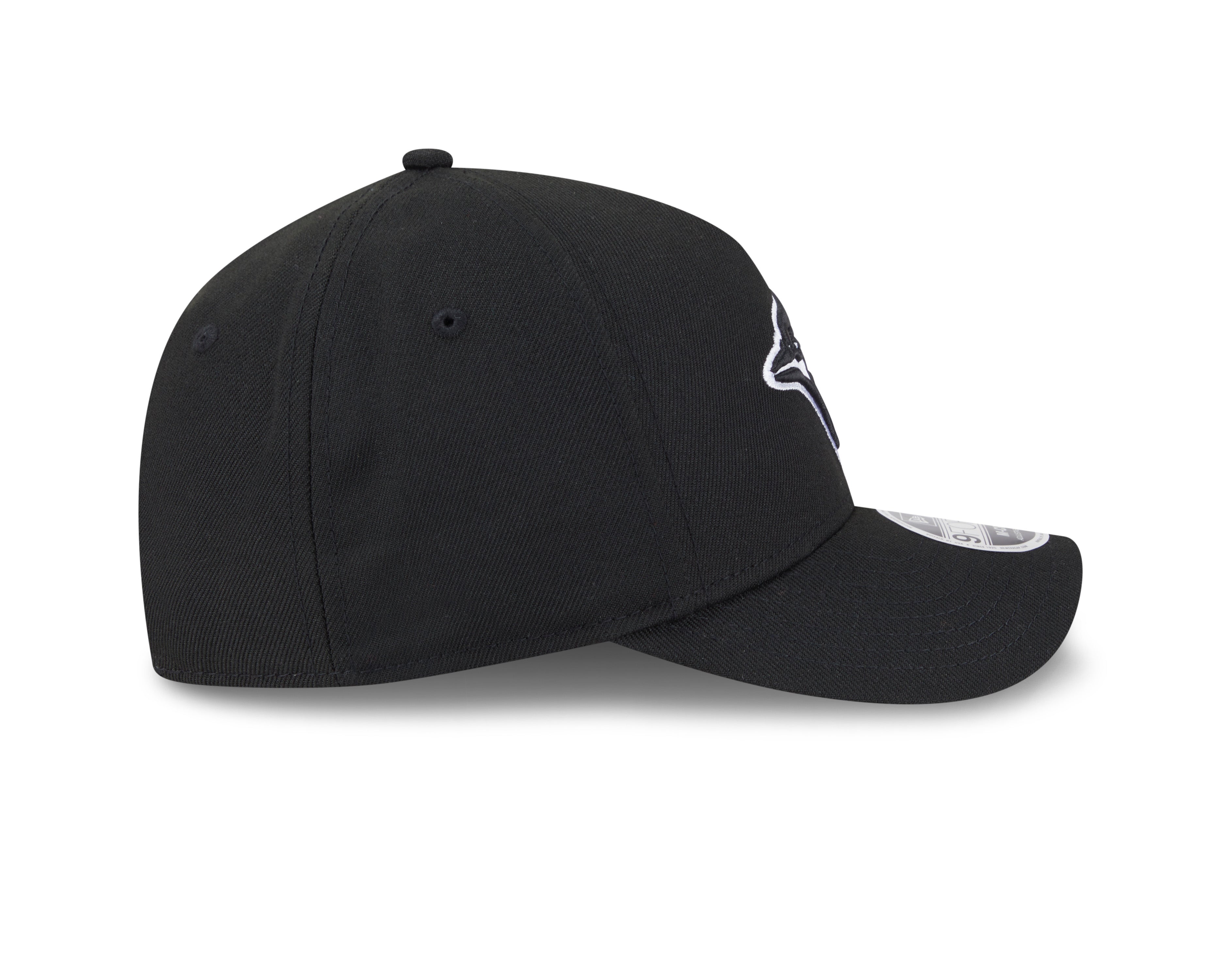 Toronto Blue Jays MLB New Era Men's Black White 9Forty A-Frame Snapback