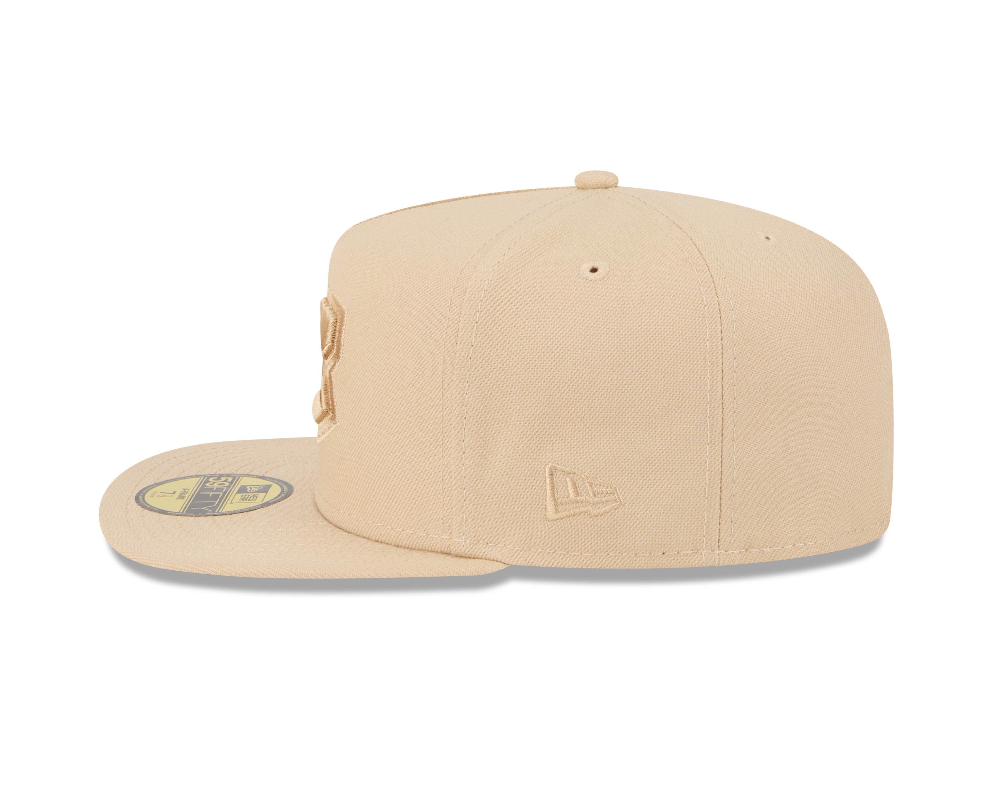 Montreal Canadiens NHL New Era Men's Beige 59Fifty A-Frame Color Pack Fitted Hat