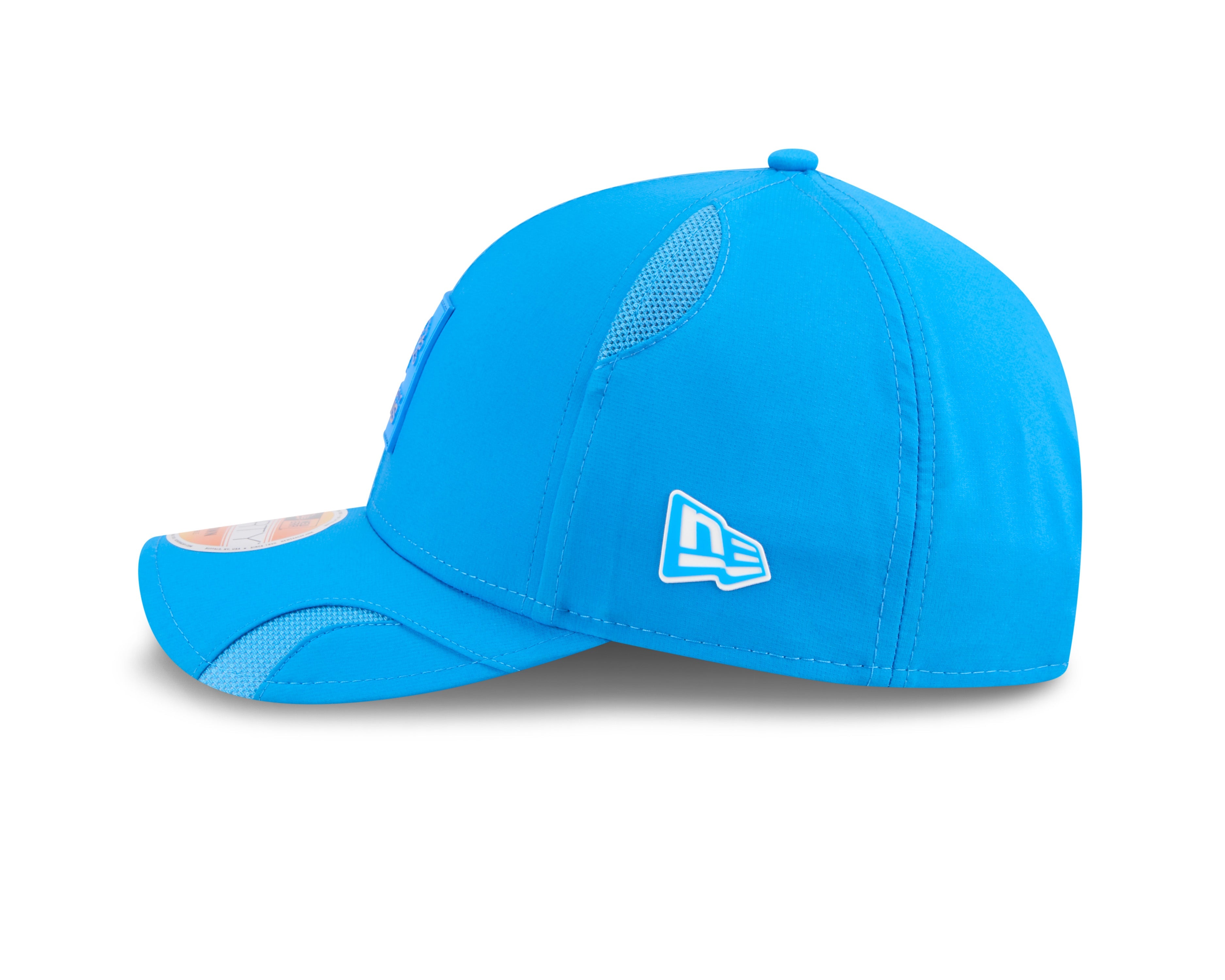 Detroit Lions NFL New Era Men's Light Blue 9Forty 2025 Sideline M-Crown Snapback
