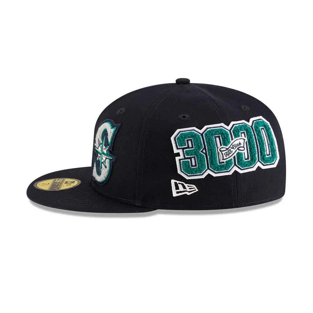 Ichiro Suzuki Hall Of Fame 2025 Seattle Mariners MLB New Era Men's Navy 59Fifty Fitted Hat