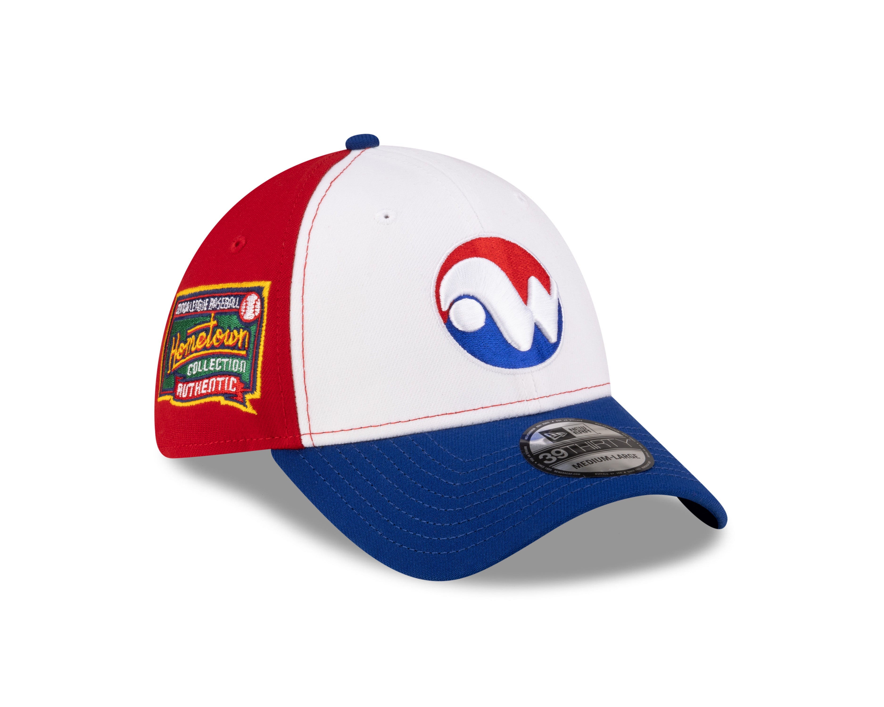 Winnipeg Whips MiLB New Era Men's Tricolor 39Thirty Hometown Collection Stretch Fit Hat
