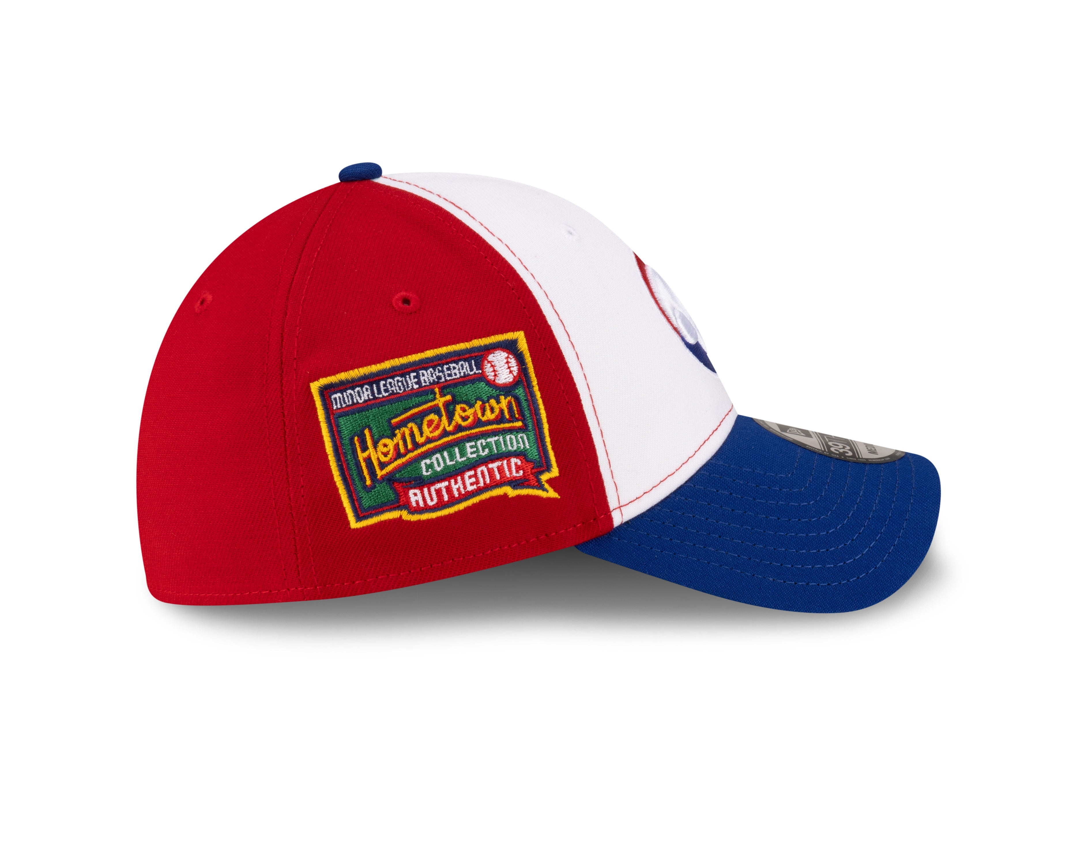Winnipeg Whips MiLB New Era Men's Tricolor 39Thirty Hometown Collection Stretch Fit Hat