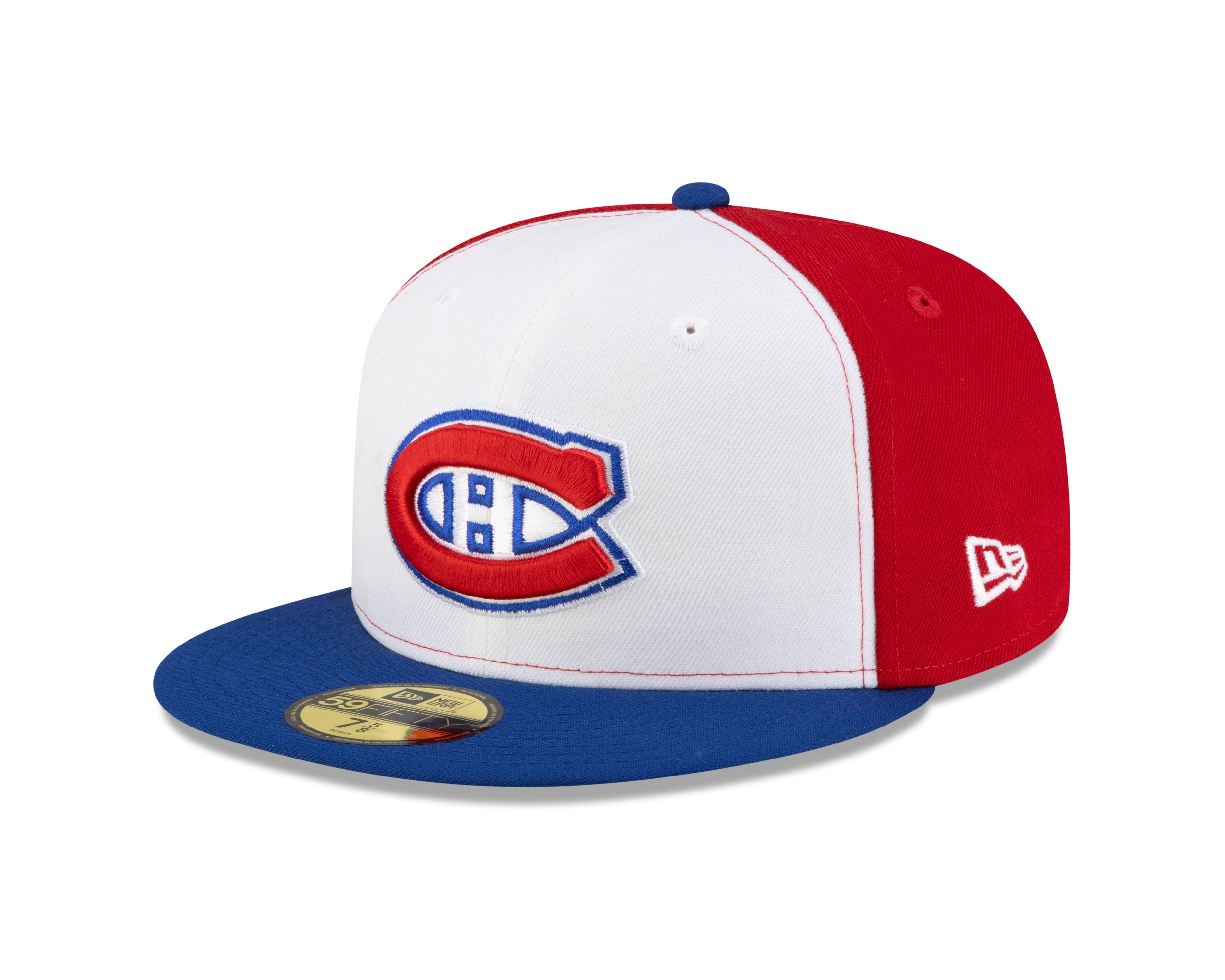 Montreal Canadiens NHL New Era Men's Tricolor 59Fifty Fitted Hat