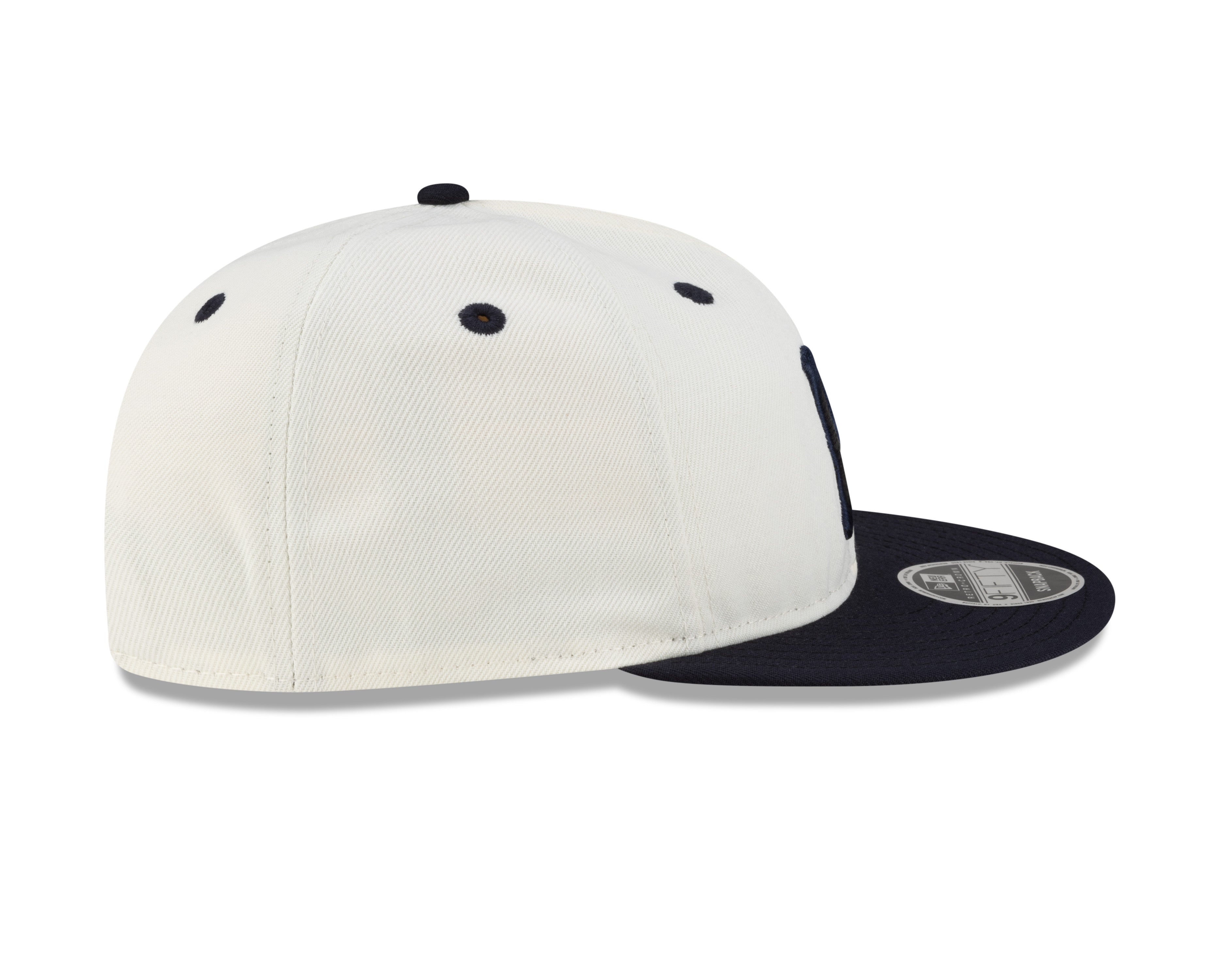 Montreal Royals MiLB New Era Men's Chrome White/Navy 9Fifty Retro Crown Snapback