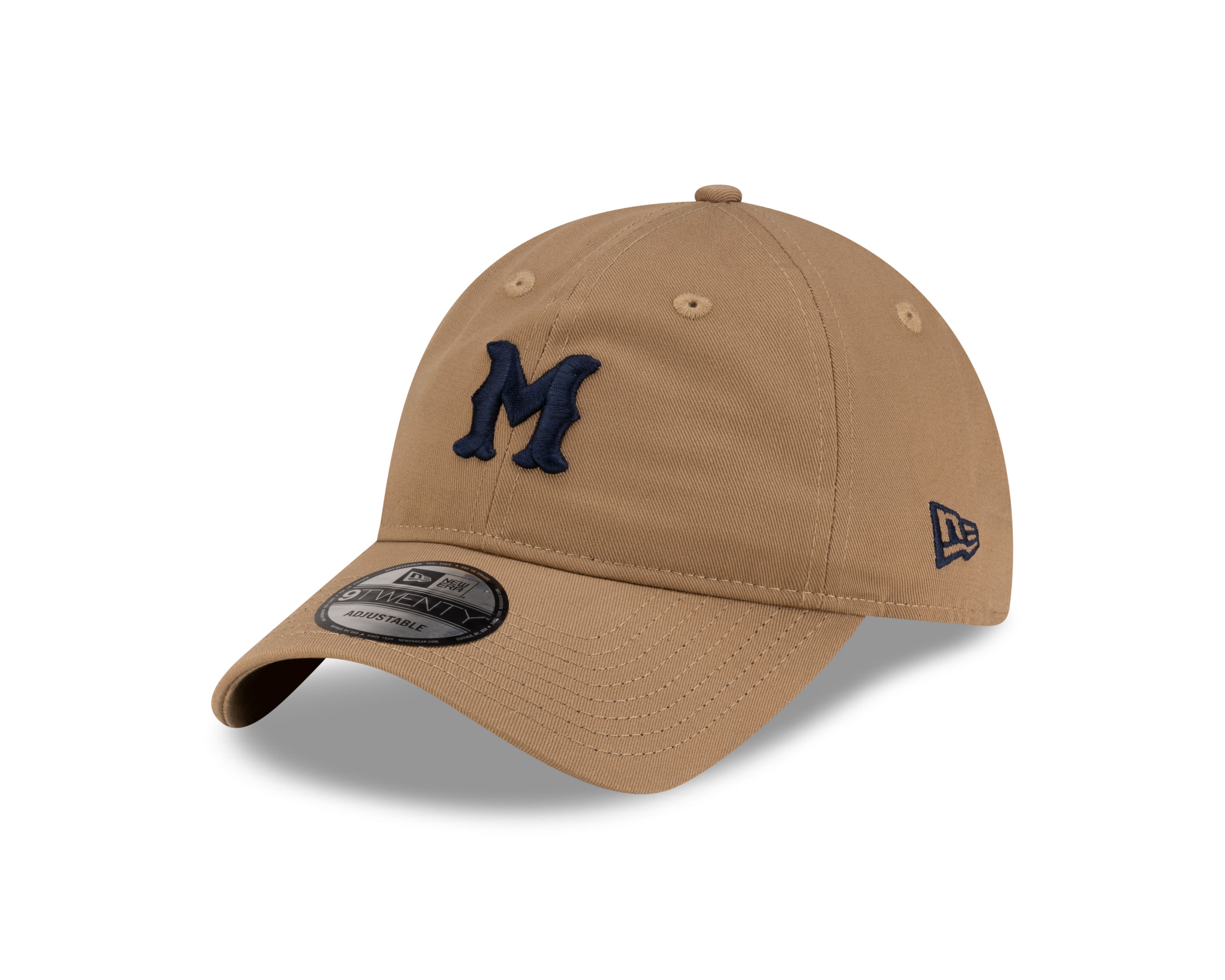 Montreal Royals MiLB New Era Men's Khaki 9Twenty Core Classic Adjustable Hat
