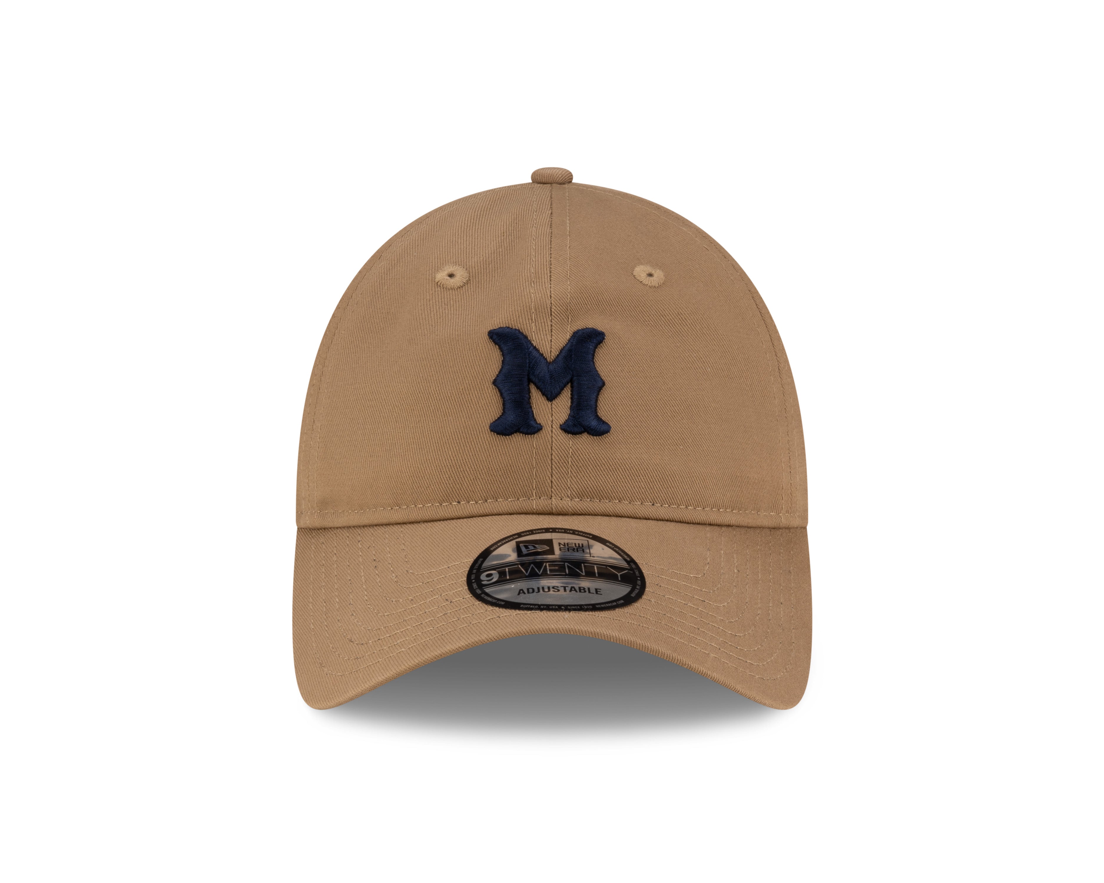 Montreal Royals MiLB New Era Men's Khaki 9Twenty Core Classic Adjustable Hat