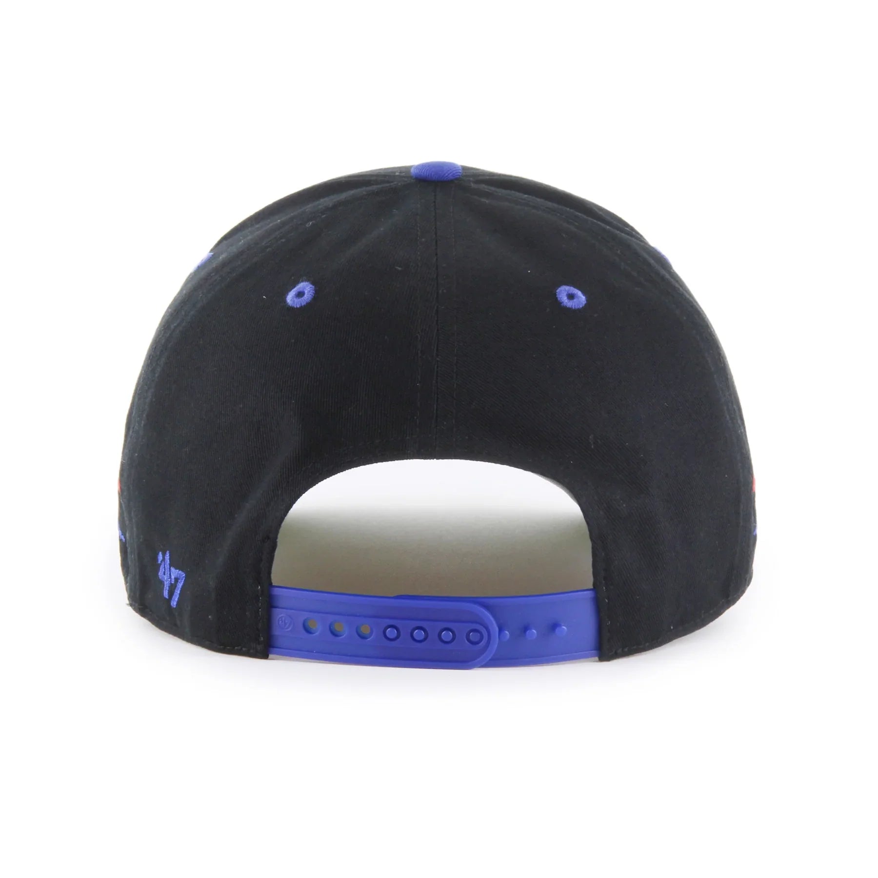 Edmonton Oilers NHL 47 Brand Men's Black Diamond Hitch Snapback Hat
