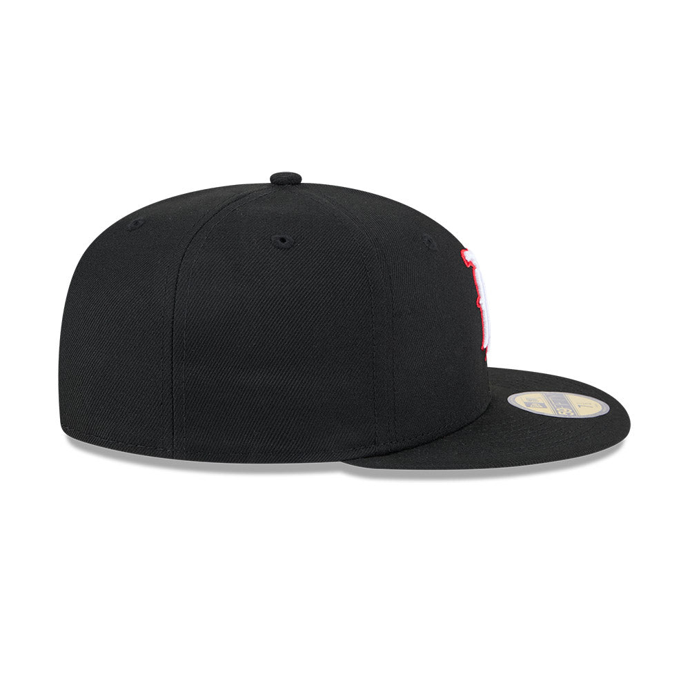 Birmingham Barons MiLB New Era Men's Black 59Fifty Authentic Collection Fitted Hat
