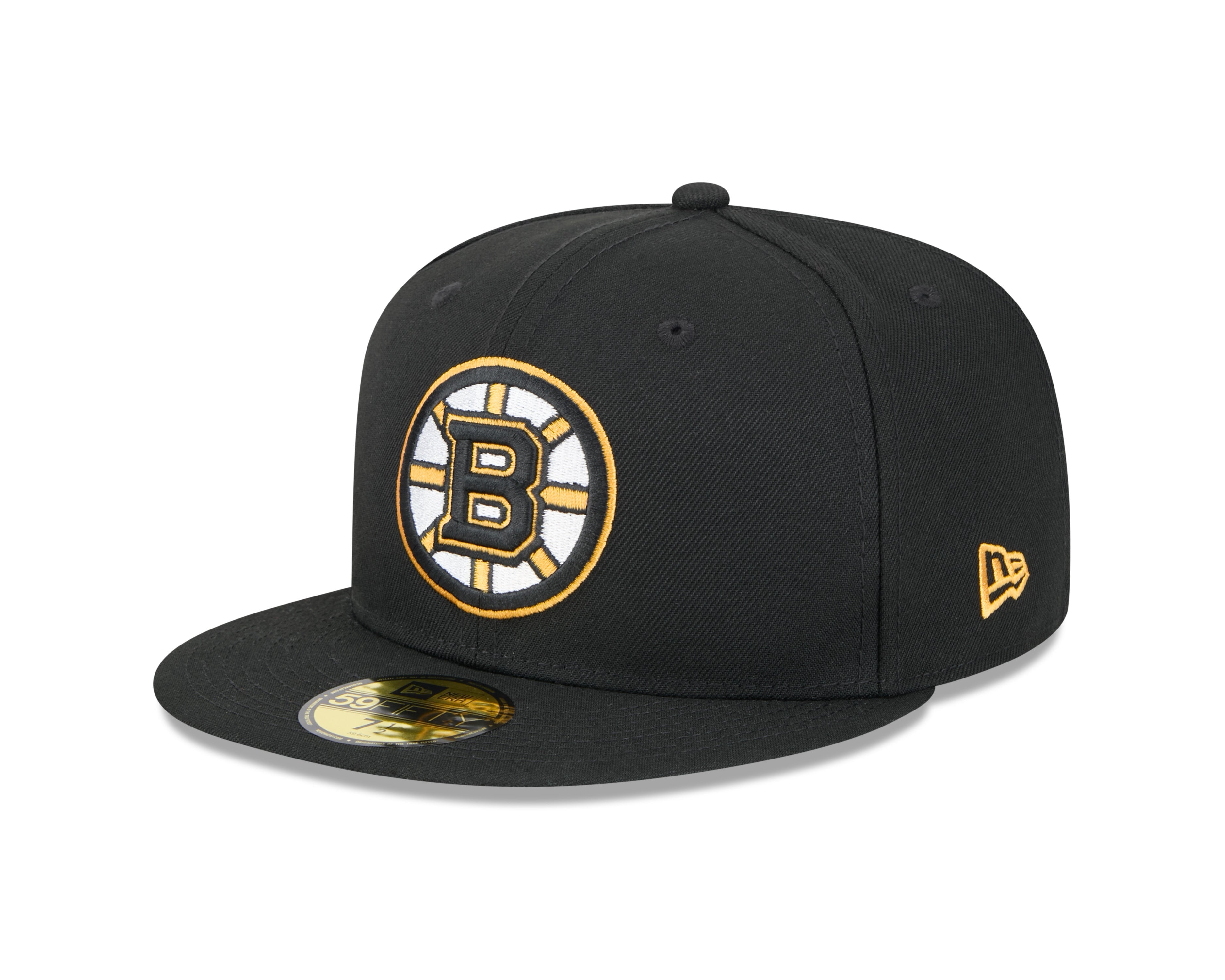 Casquette ajustée 59Fifty Core noire pour homme des Bruins de Boston de la LNH de New Era