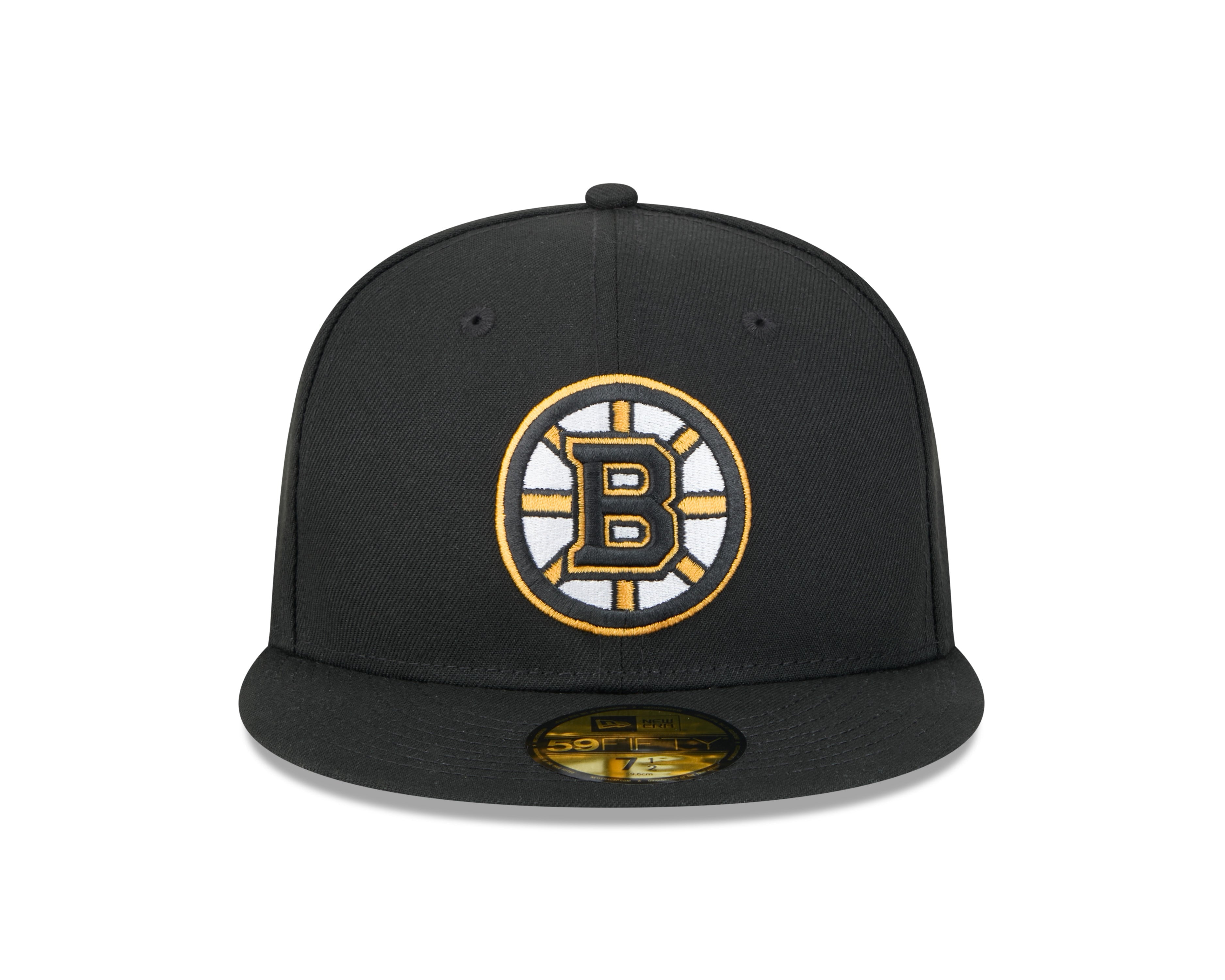 Casquette ajustée 59Fifty Core noire pour homme des Bruins de Boston de la LNH de New Era