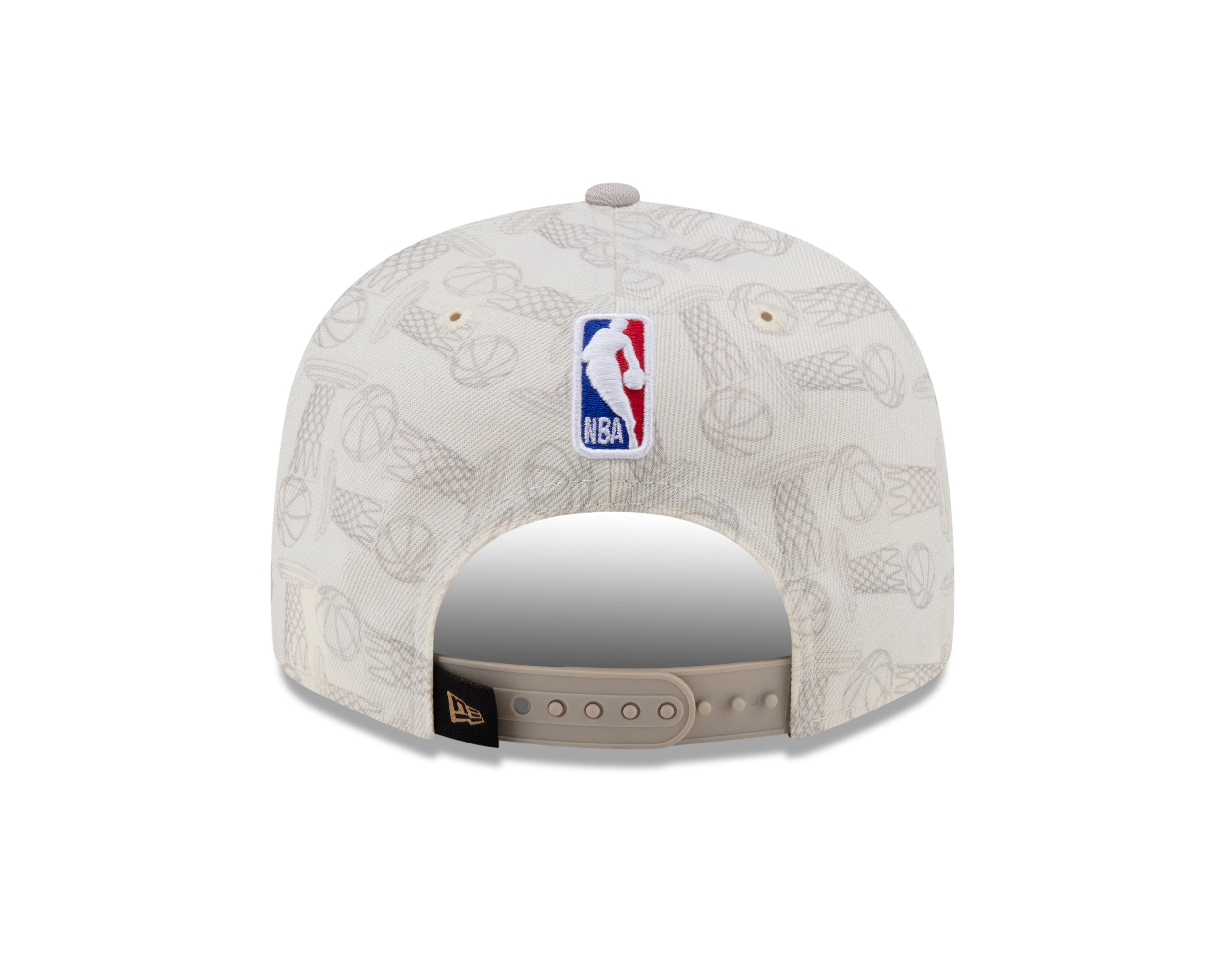 Boston Celtics NBA New Era Men's Cream 9Fifty 2024 Finals Champions Locker Room Snapback