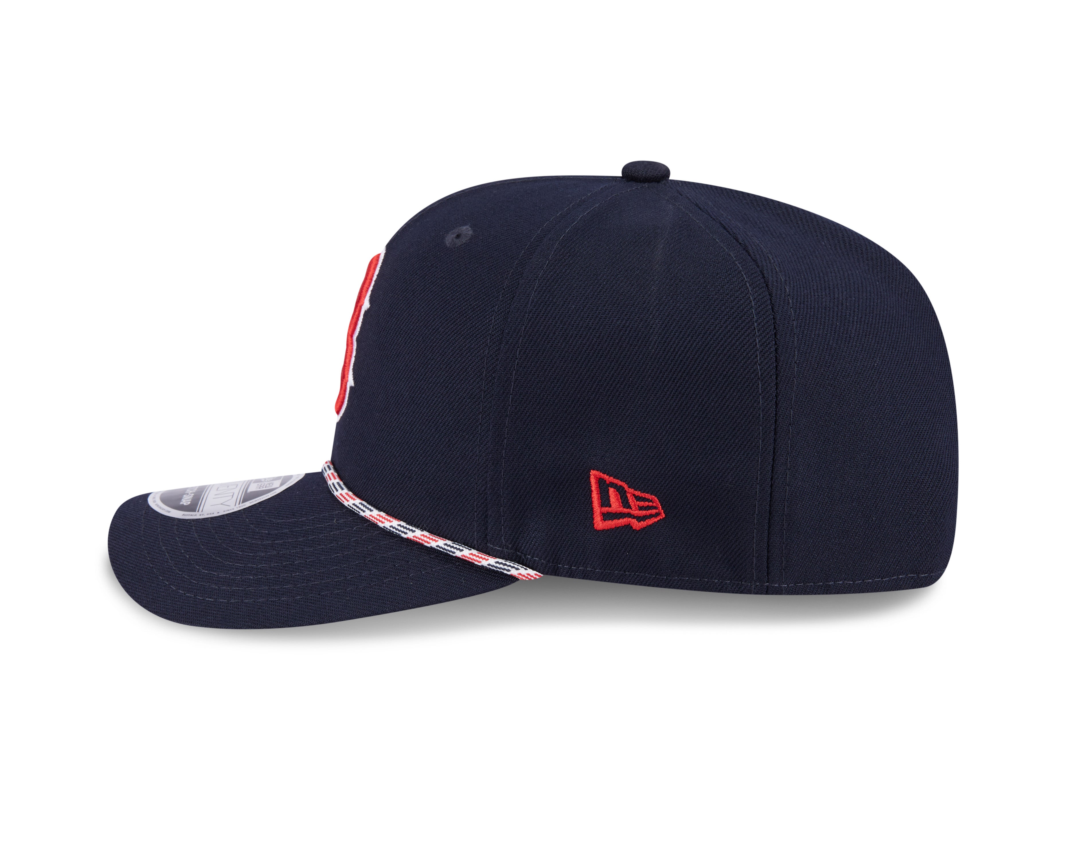 Boston Red Sox MLB New Era Men's Navy 9Seventy Multi Rope Snapback
