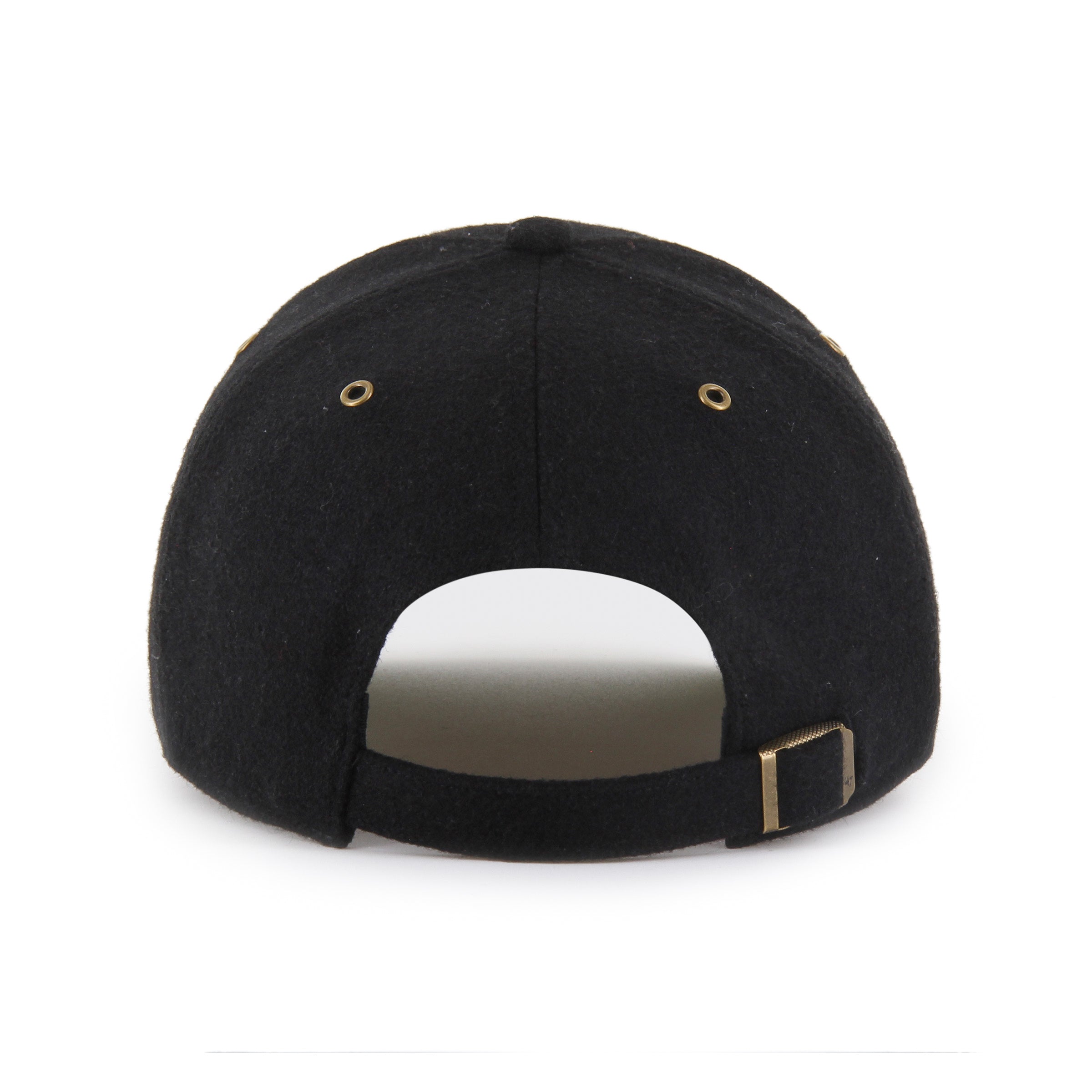 Boston Bruins NHL 47 Brand Men's Black Golden Age Hitch Adjustable Hat