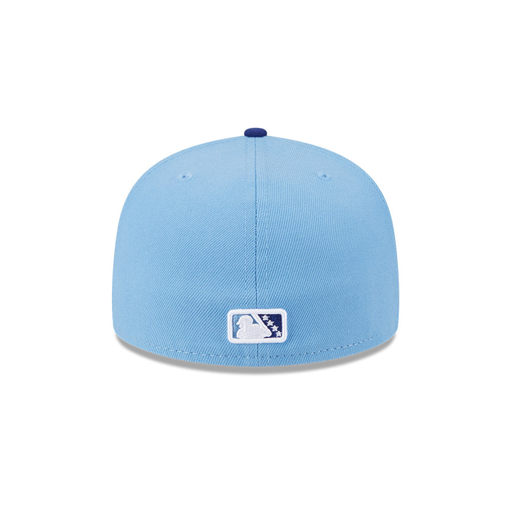 Buffalo Bisons MiLB New Era Men's White/Navy 59Fifty Authentic Collection Fitted Hat