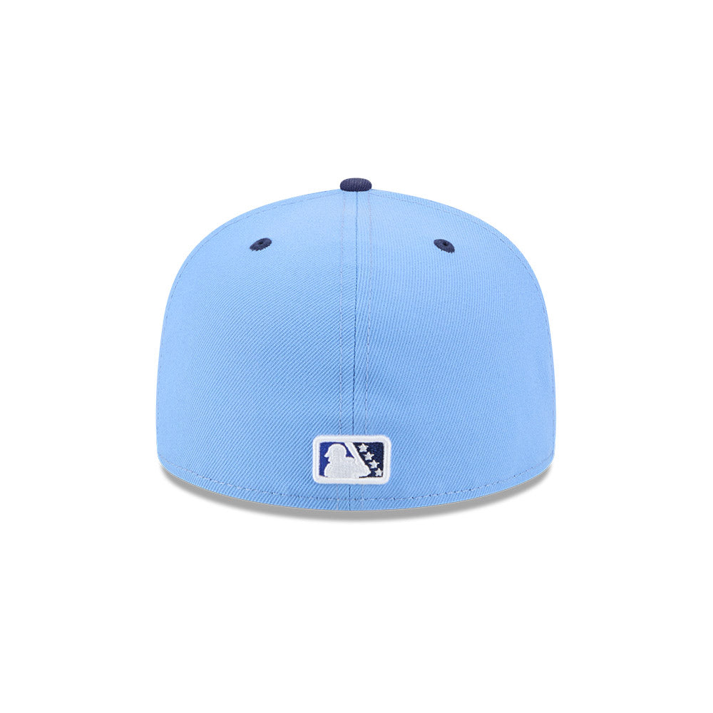 Dunedin Blue Jays MiLB New Era Men's Light Blue/Navy 59Fifty Authentic Collection Fitted Hat