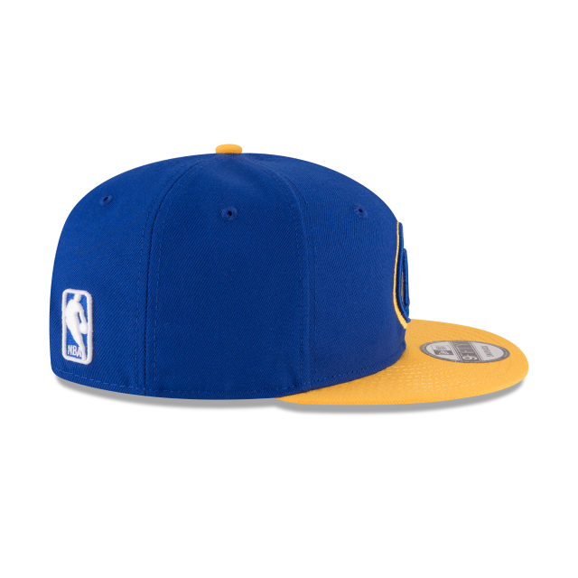 Golden State Warriors NBA New Era Men's Royal Blue/Gold 9Fifty Two Tone Snapback
