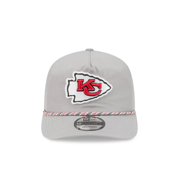 Kansas City Chiefs NFL New Era Men's Grey 19Twenty Cord Snapback