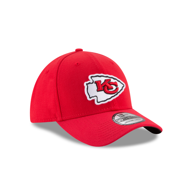 Kansas City Chiefs NFL New Era Men's Red 39Thirty Team Classic Stretch Fit Hat