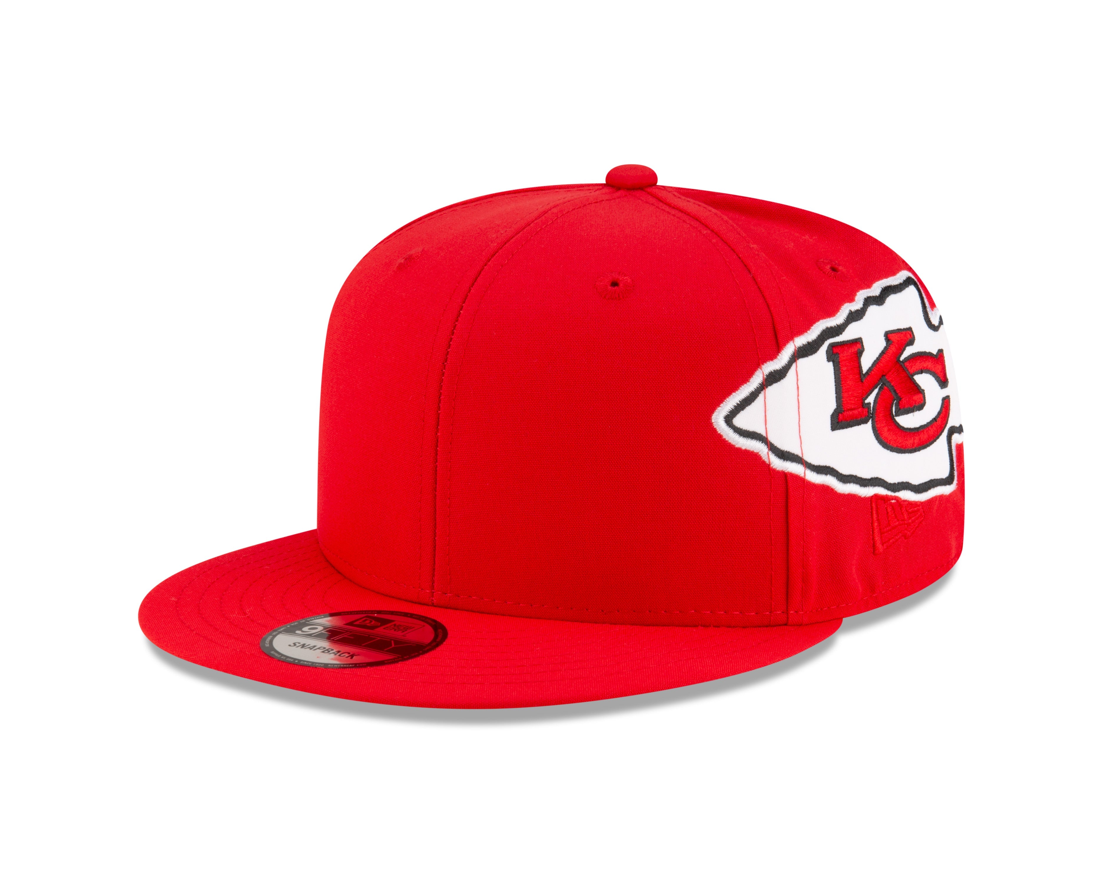 Casquette snapback rouge 9Fifty pour homme des Kansas City Chiefs NFL New Era