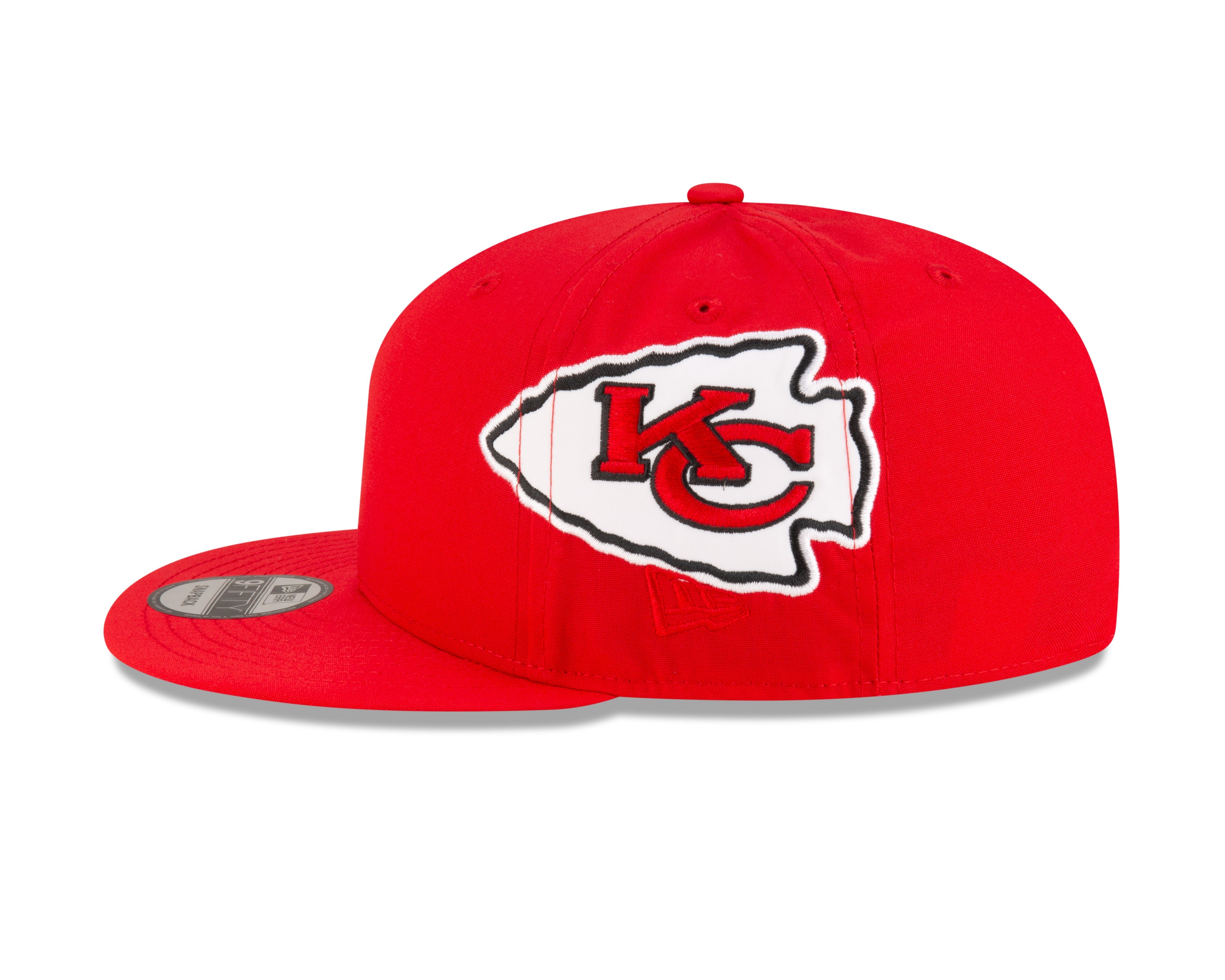 Casquette snapback rouge 9Fifty pour homme des Kansas City Chiefs NFL New Era