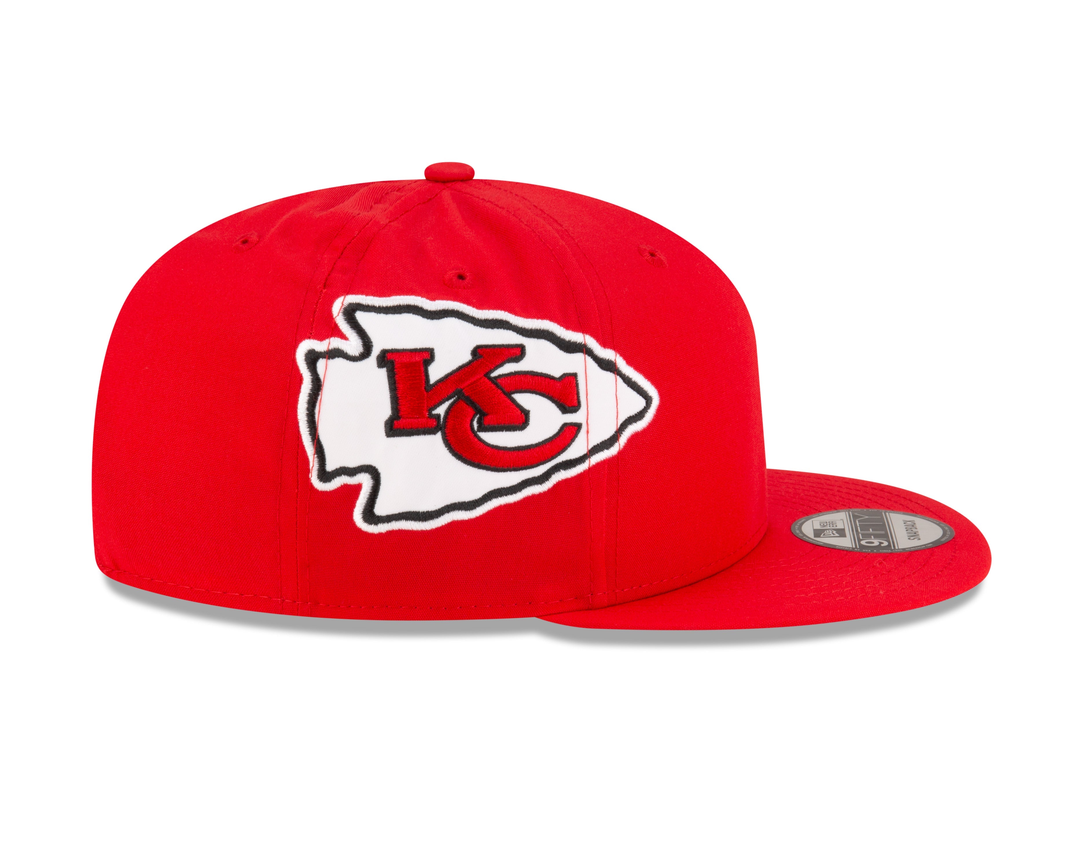 Casquette snapback rouge 9Fifty pour homme des Kansas City Chiefs NFL New Era