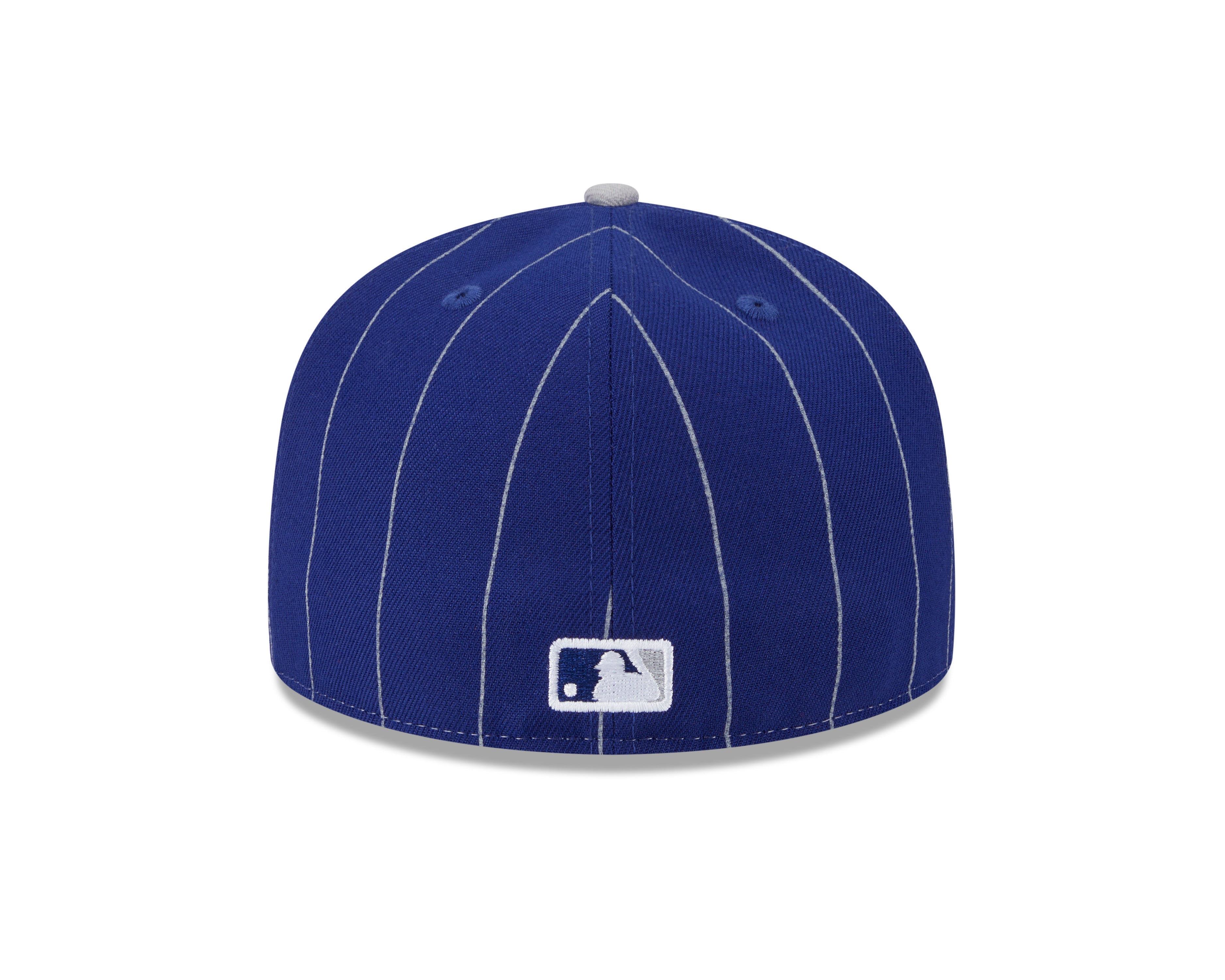 Los Angeles Dodgers MLB New Era Men's Navy 59Fifty Two Tone Pinstripe Fitted Hat
