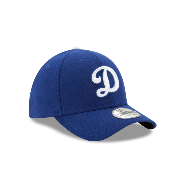 Los Angeles Dodgers MLB New Era Men's Royal 39Thirty D Logo Team Classic Stretch Fit Hat