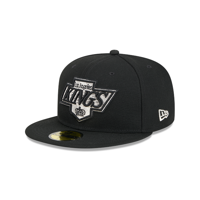 Los Angeles Kings NHL New Era Men's Black 59Fifty Core Fitted Hat