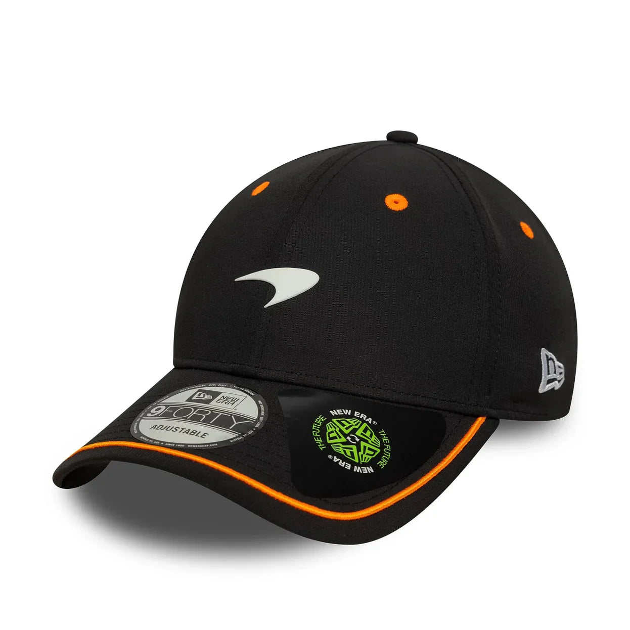 McLaren F1 New Era Men's Black 9Forty Pop Adjustable Hat