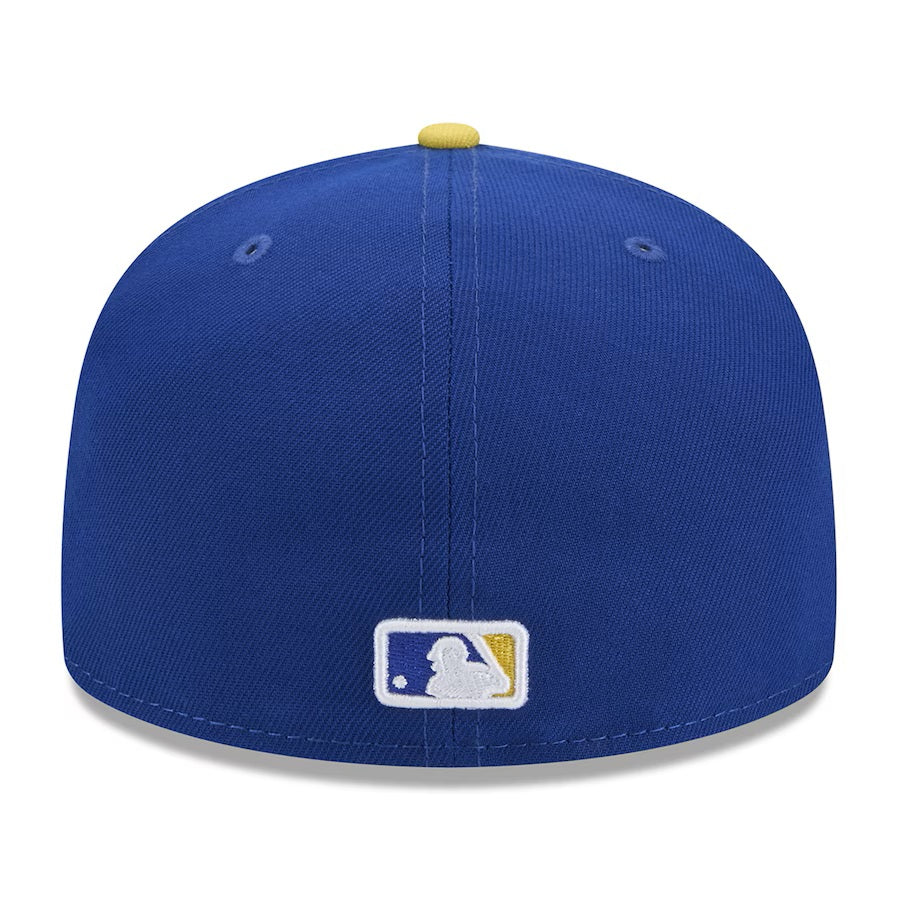 Minnesota Twins MLB New Era Men's Royal Blue/Gold 59Fifty 2024 City Connect Fitted Hat