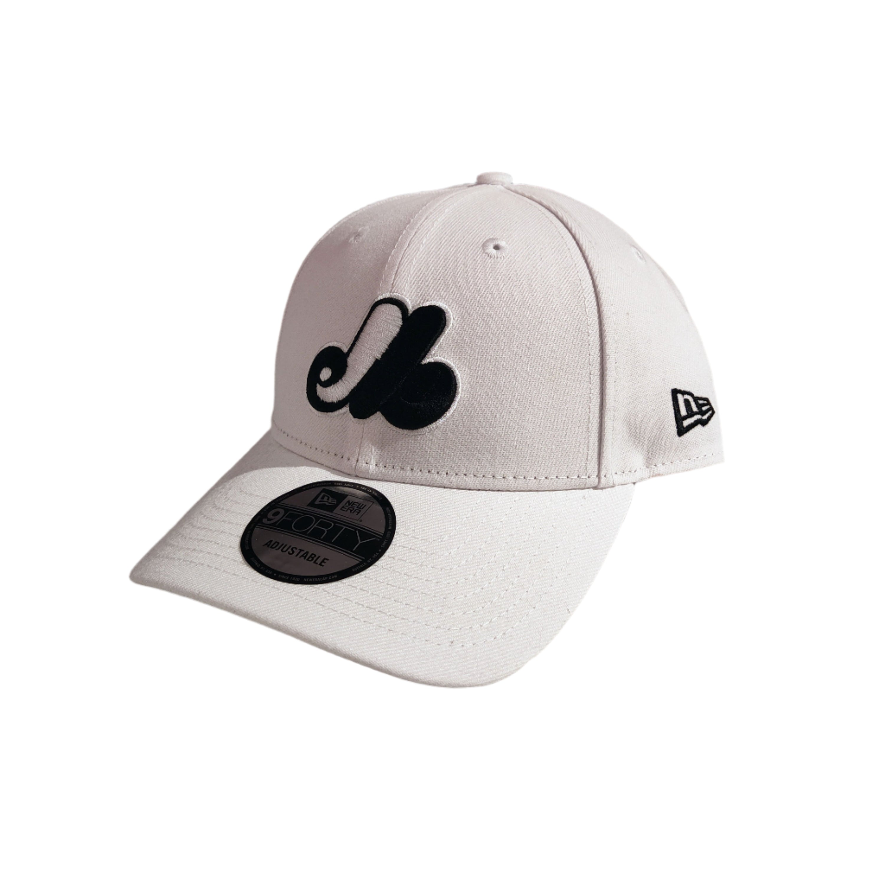 Montreal Expos MLB New Era Men's White 9Forty Cooperstown Adjustable Hat