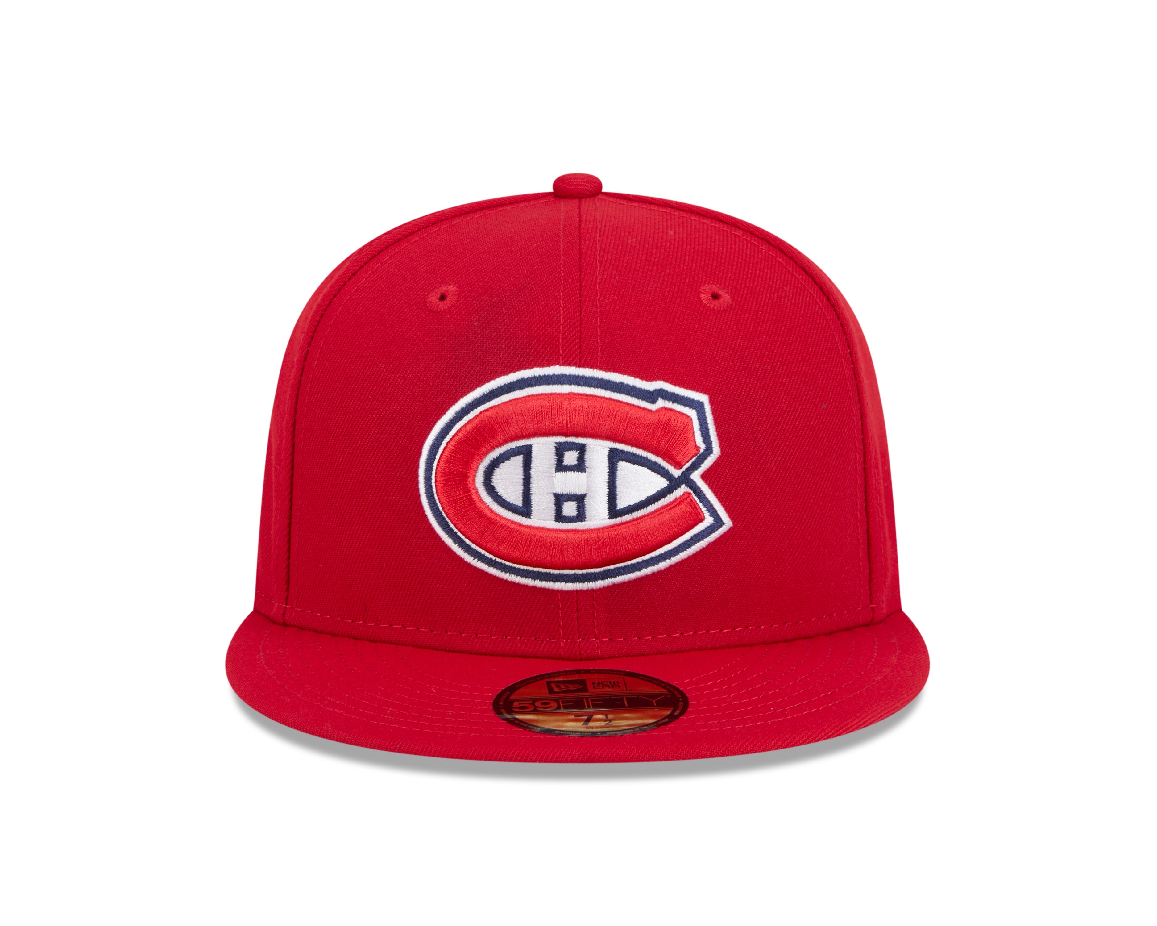 Casquette ajustée 59Fifty Core rouge pour homme des Canadiens de Montréal de la LNH de New Era