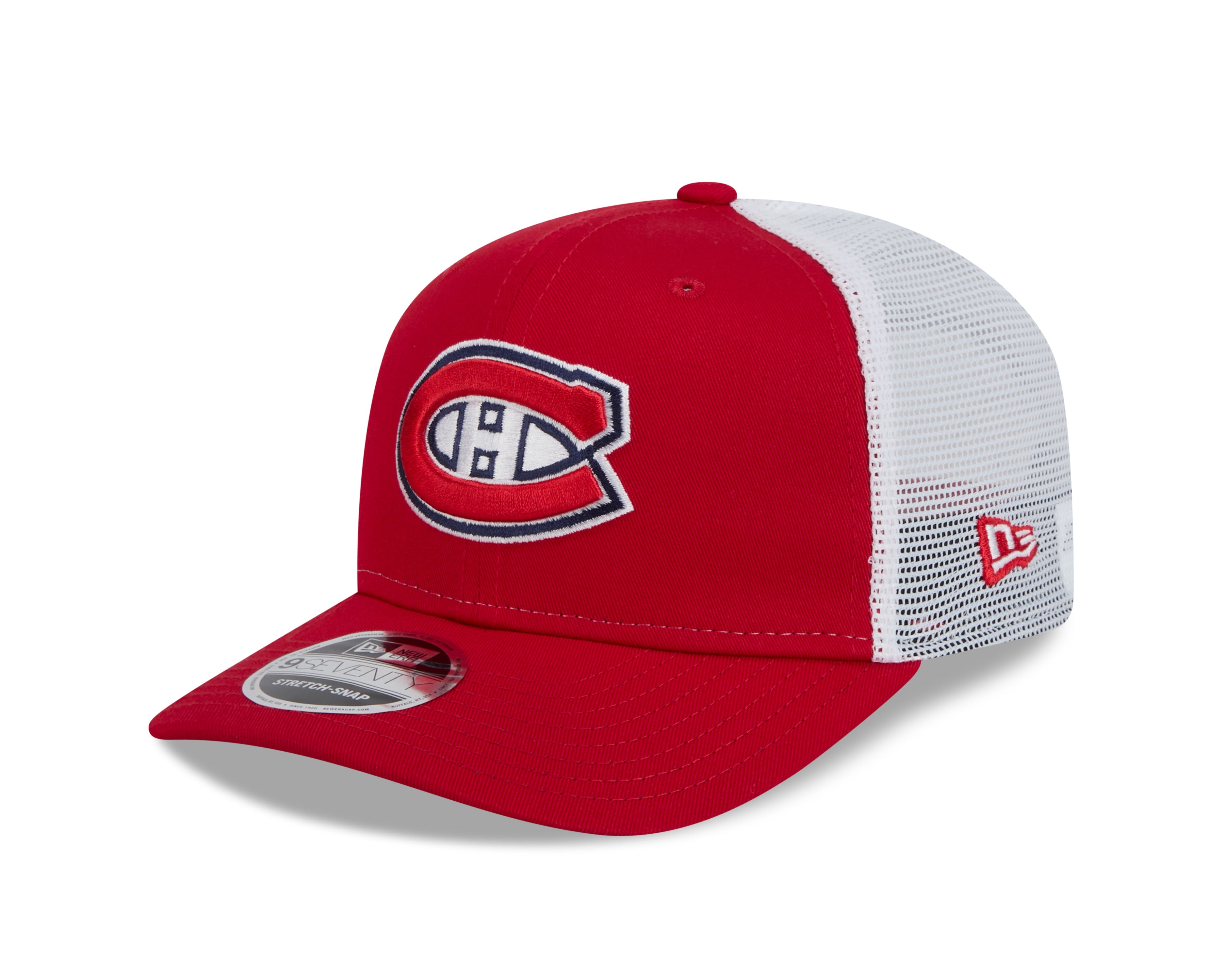 Montreal Canadiens NHL New Era Men's Red 9Seventy Trucker Snapback Hat