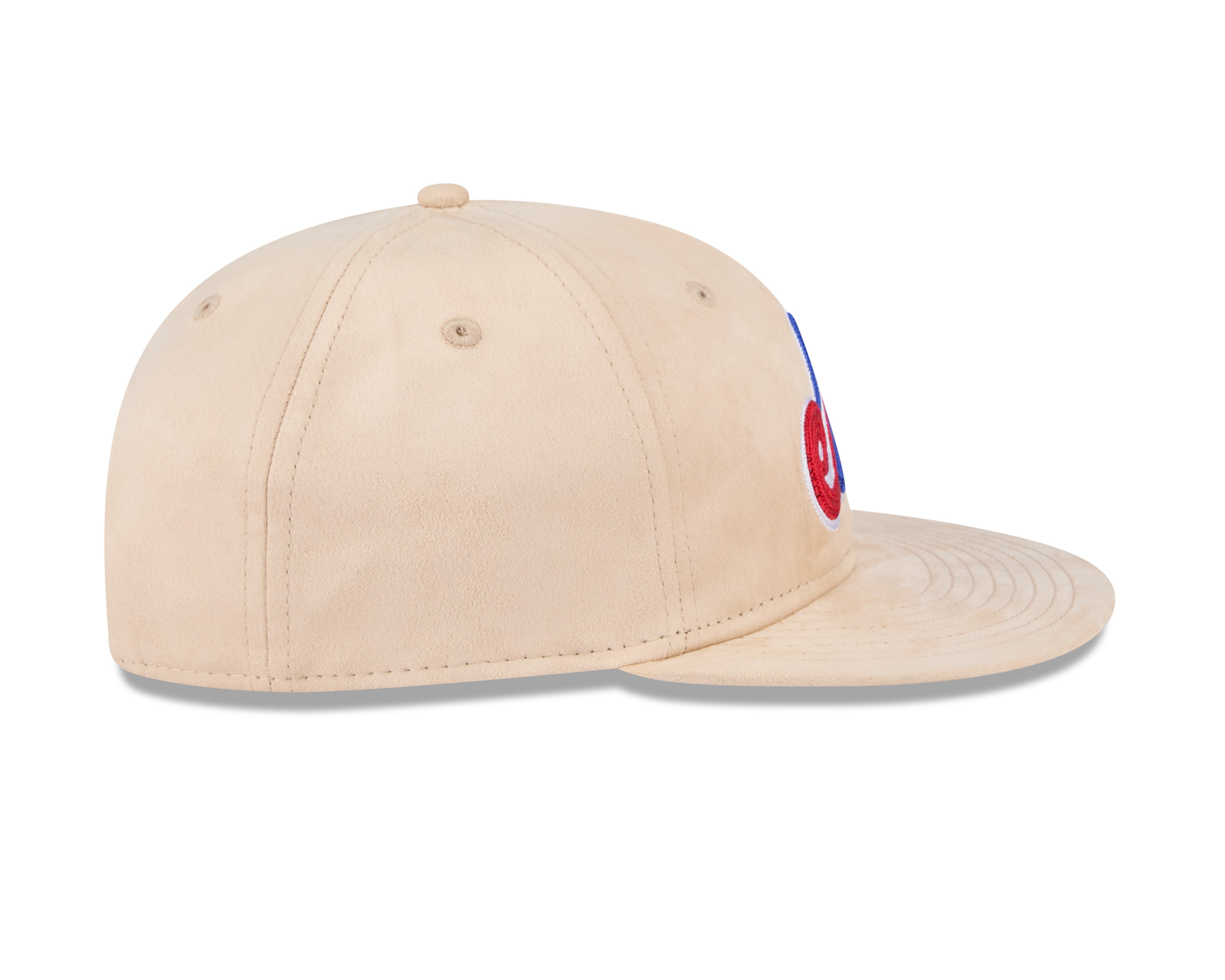 Montreal Expos MLB New Era Men's Beige Suede 9Fifty Retro Crown Cooperstown Snapback
